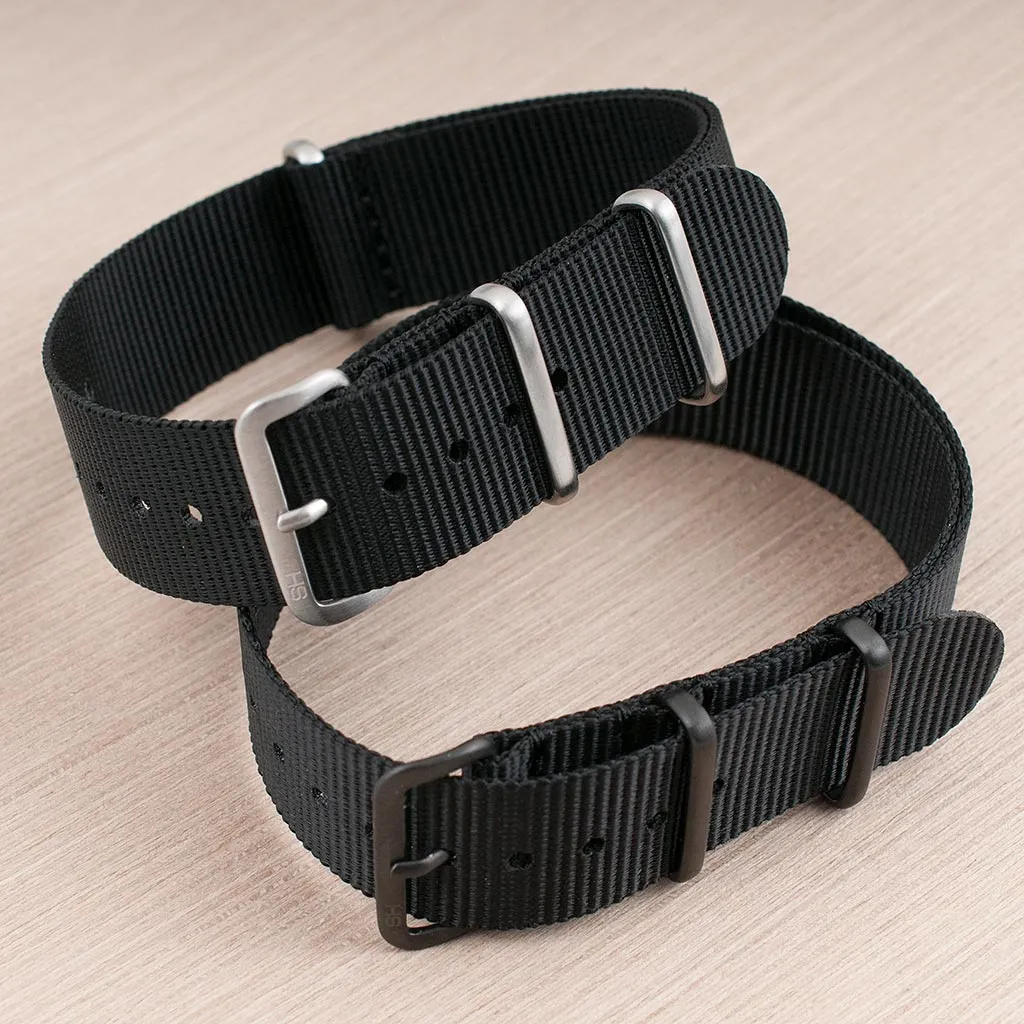 20mm STANDARD H x StrapHabit Black Watch Straps sold by STANDARD H product image thumbnail 4
