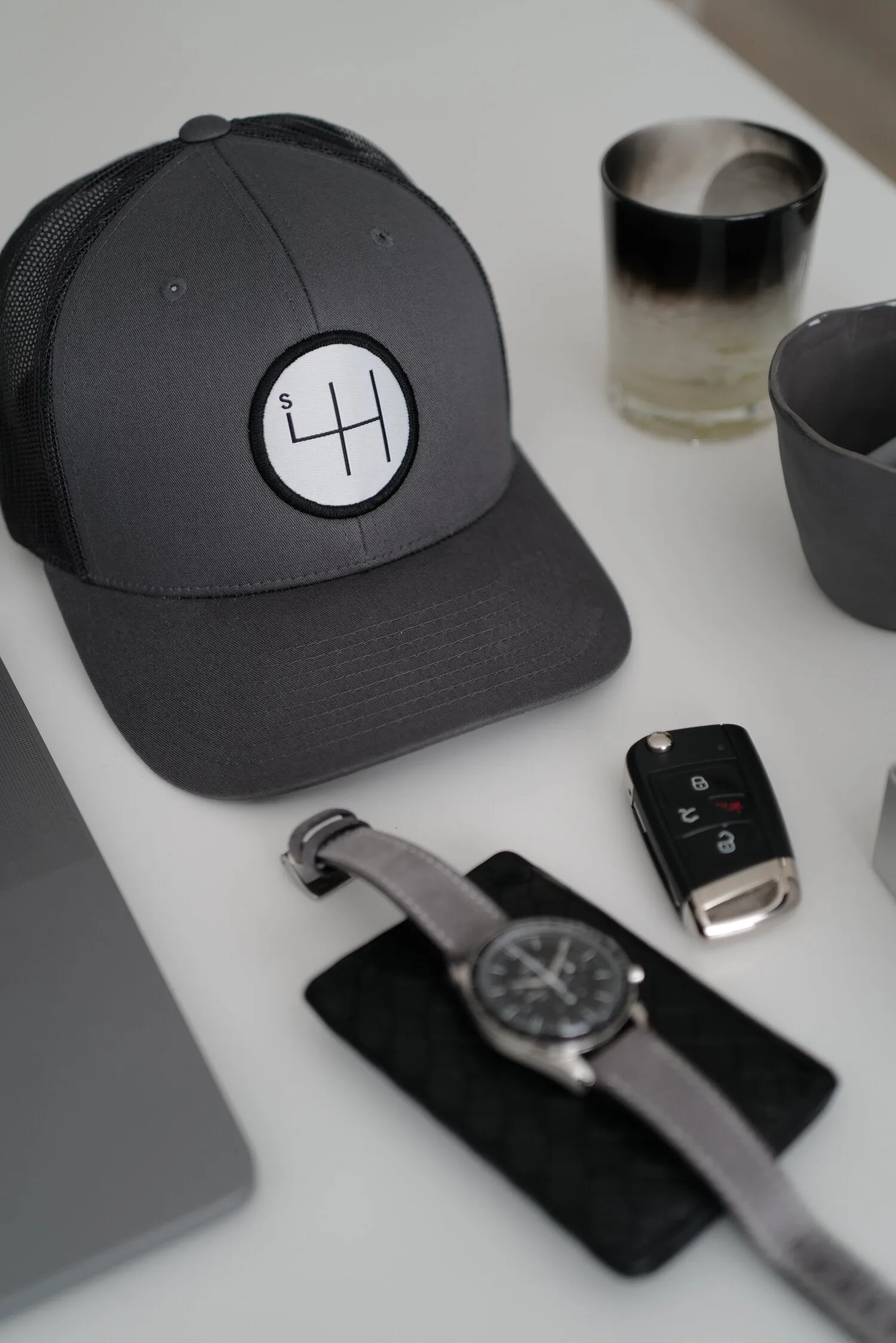 Shift Logo Trucker Hat - Grey sold by STANDARD H product image thumbnail 5