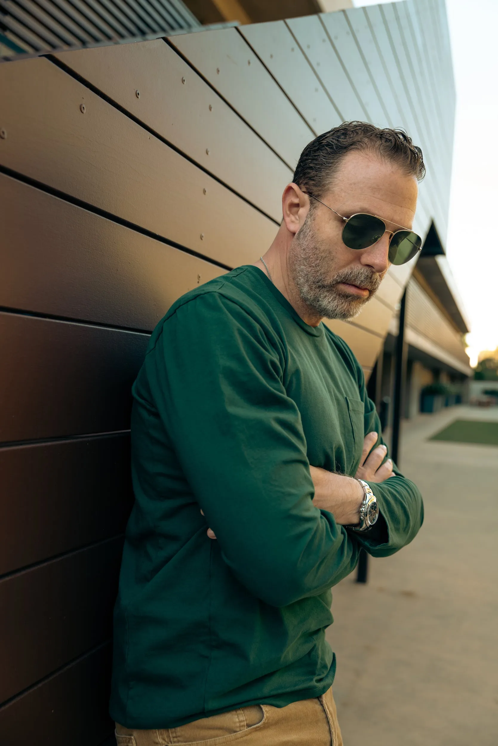 Avant Long Sleeve T-shirt - BRG sold by STANDARD H product image thumbnail 5