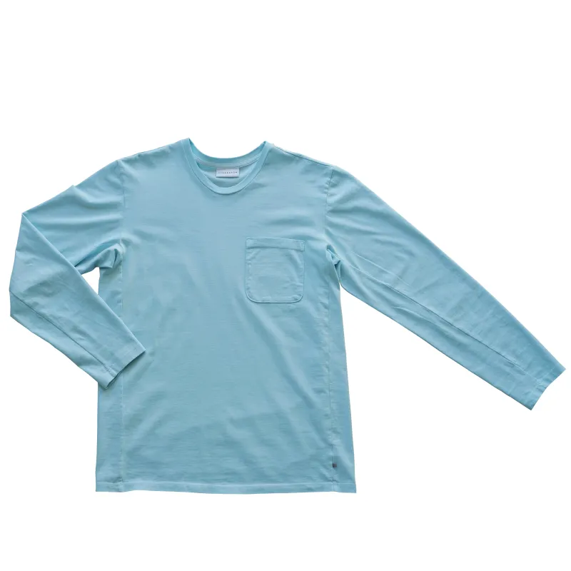 Avant Long Sleeve T-shirt - Gulf Blue sold by STANDARD H