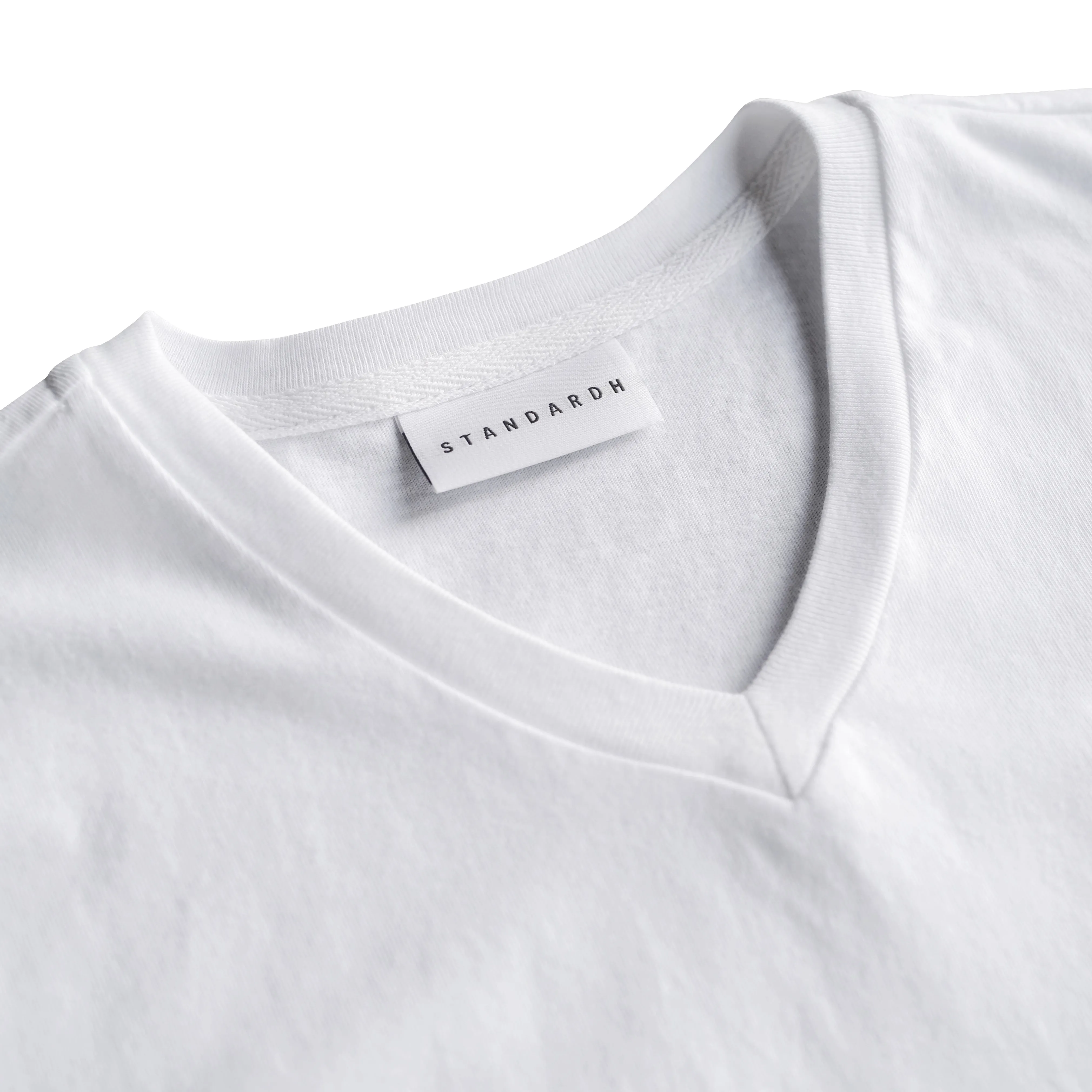 Aperta V Neck T-shirt- White sold by STANDARD H product image thumbnail 2
