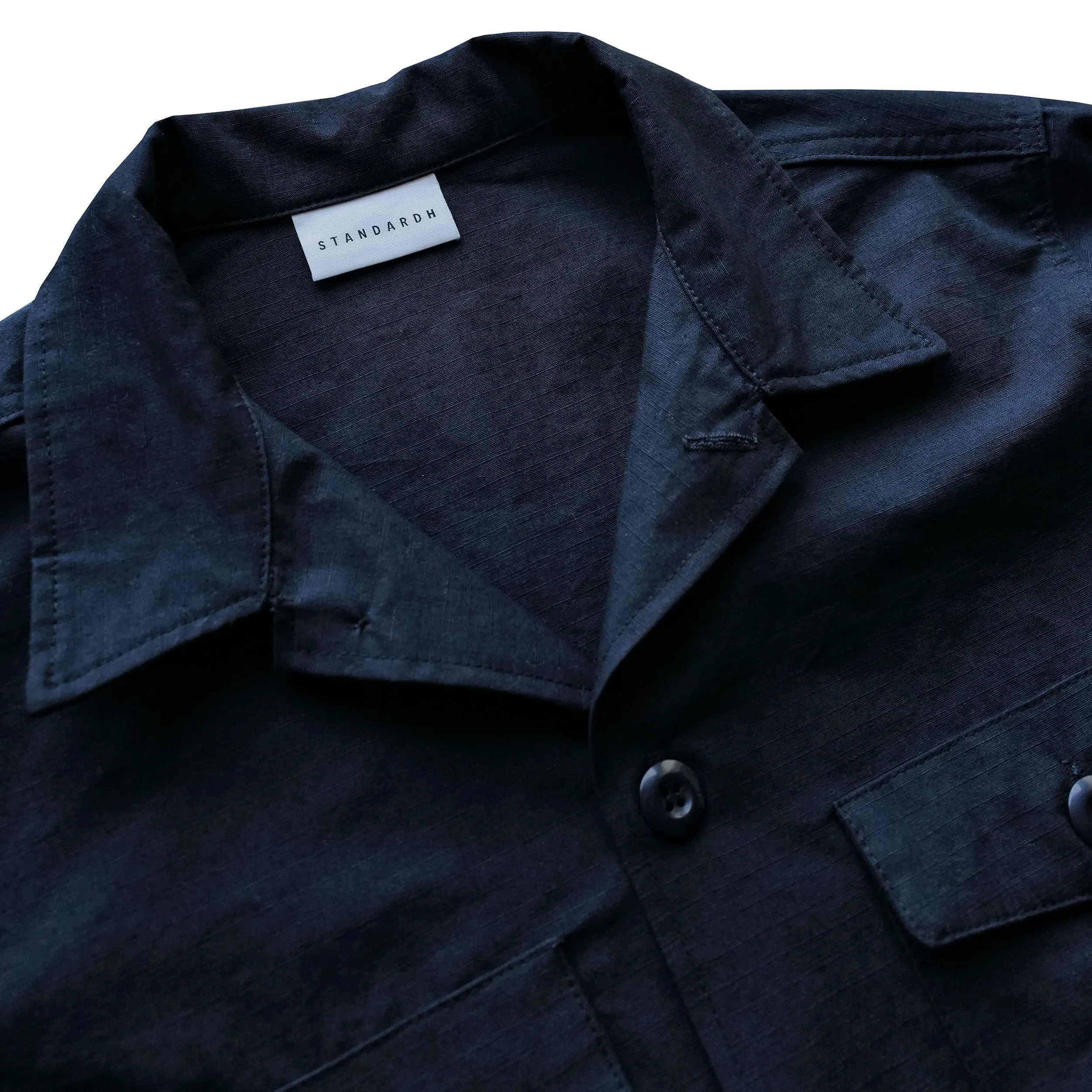 Willys Shirt Jacket - Navy Blue Ripstop sold by STANDARD H product image thumbnail 2