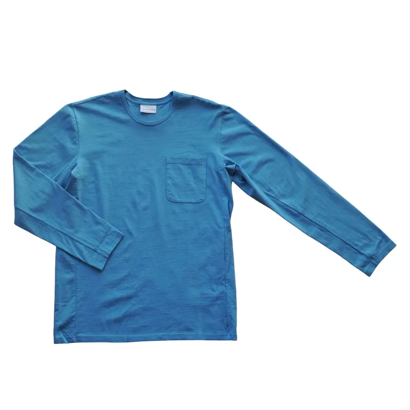 Avant Long Sleeve T-shirt - Prussian Blue sold by STANDARD H
