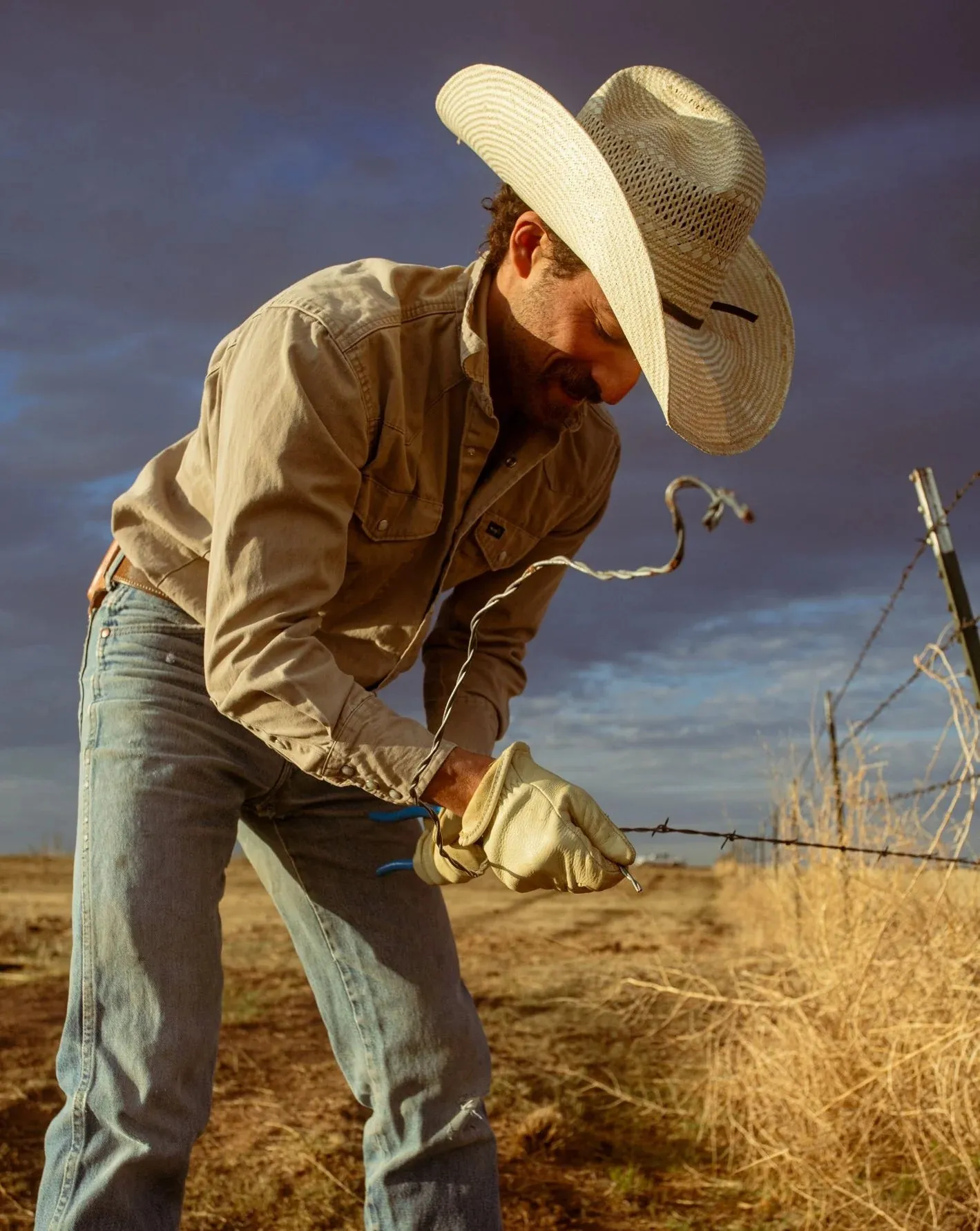 Goatskin Work Glove sold by Sullivan Glove product image thumbnail 4