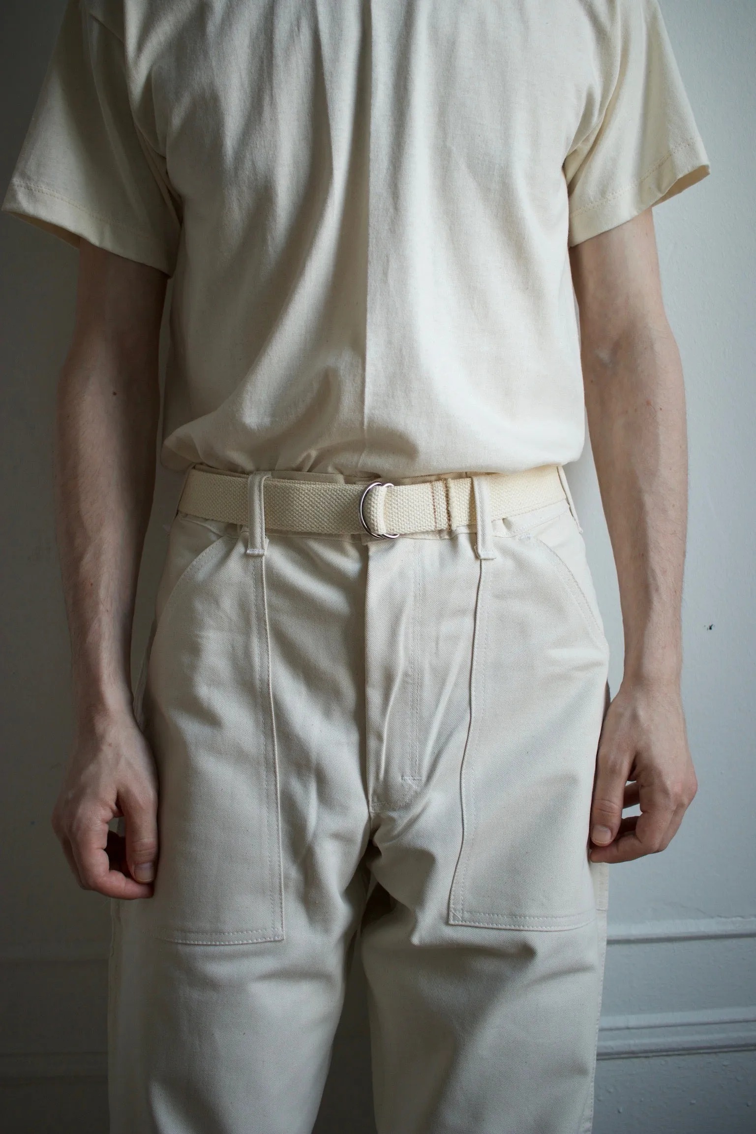 Cotton Web D-Ring Belt sold by Unbleached Apparel product image thumbnail 2