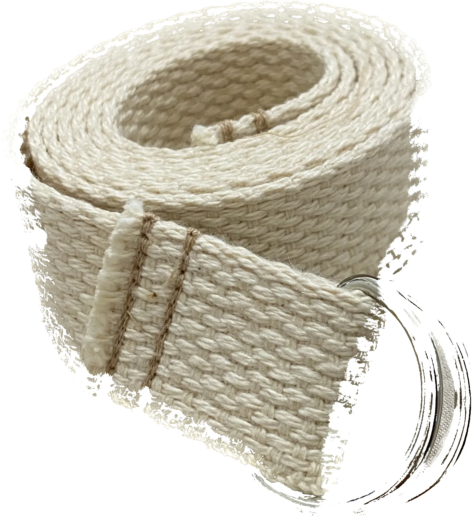Cotton Web D-Ring Belt sold by Unbleached Apparel product image thumbnail 3