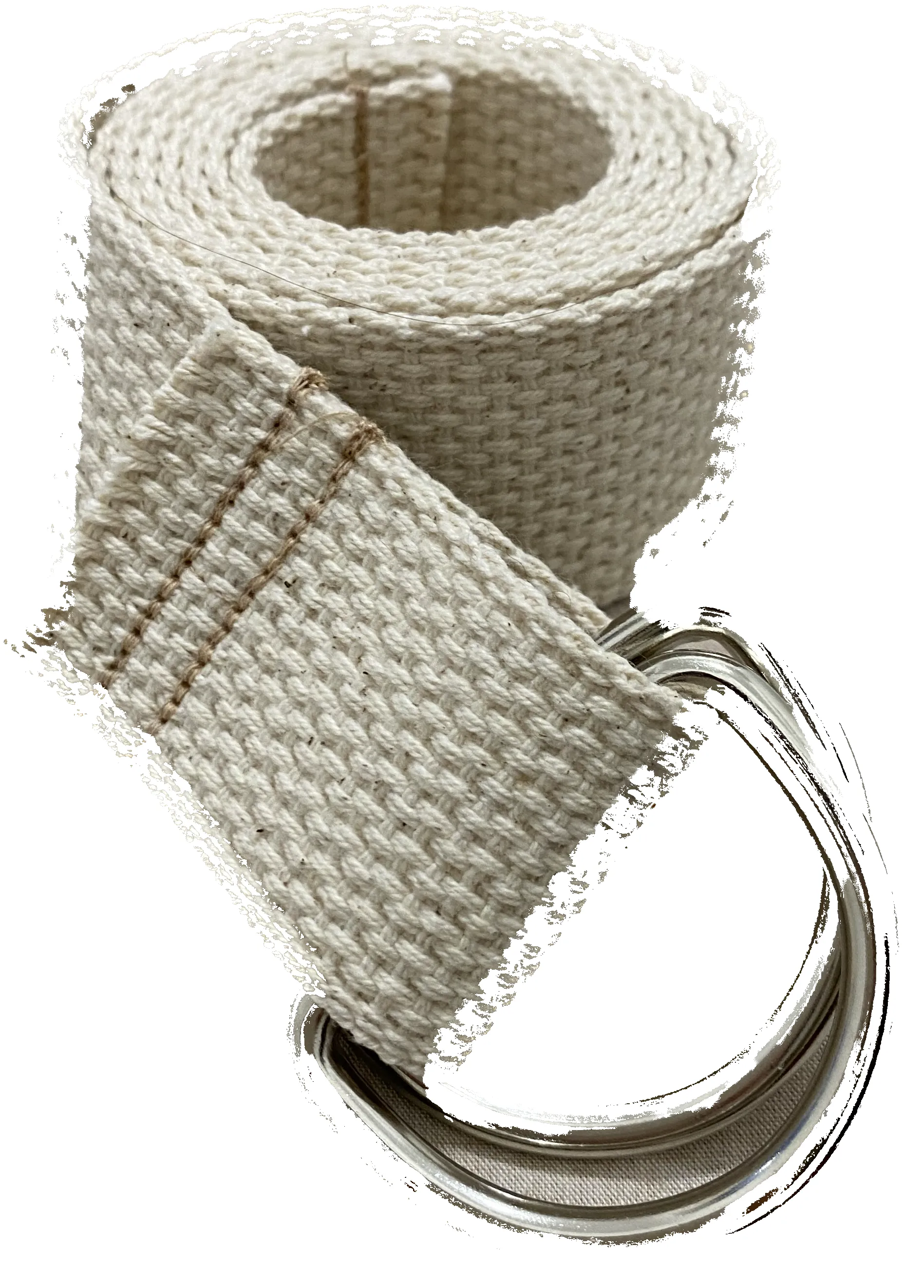 Cotton Web D-Ring Belt sold by Unbleached Apparel product image thumbnail 4