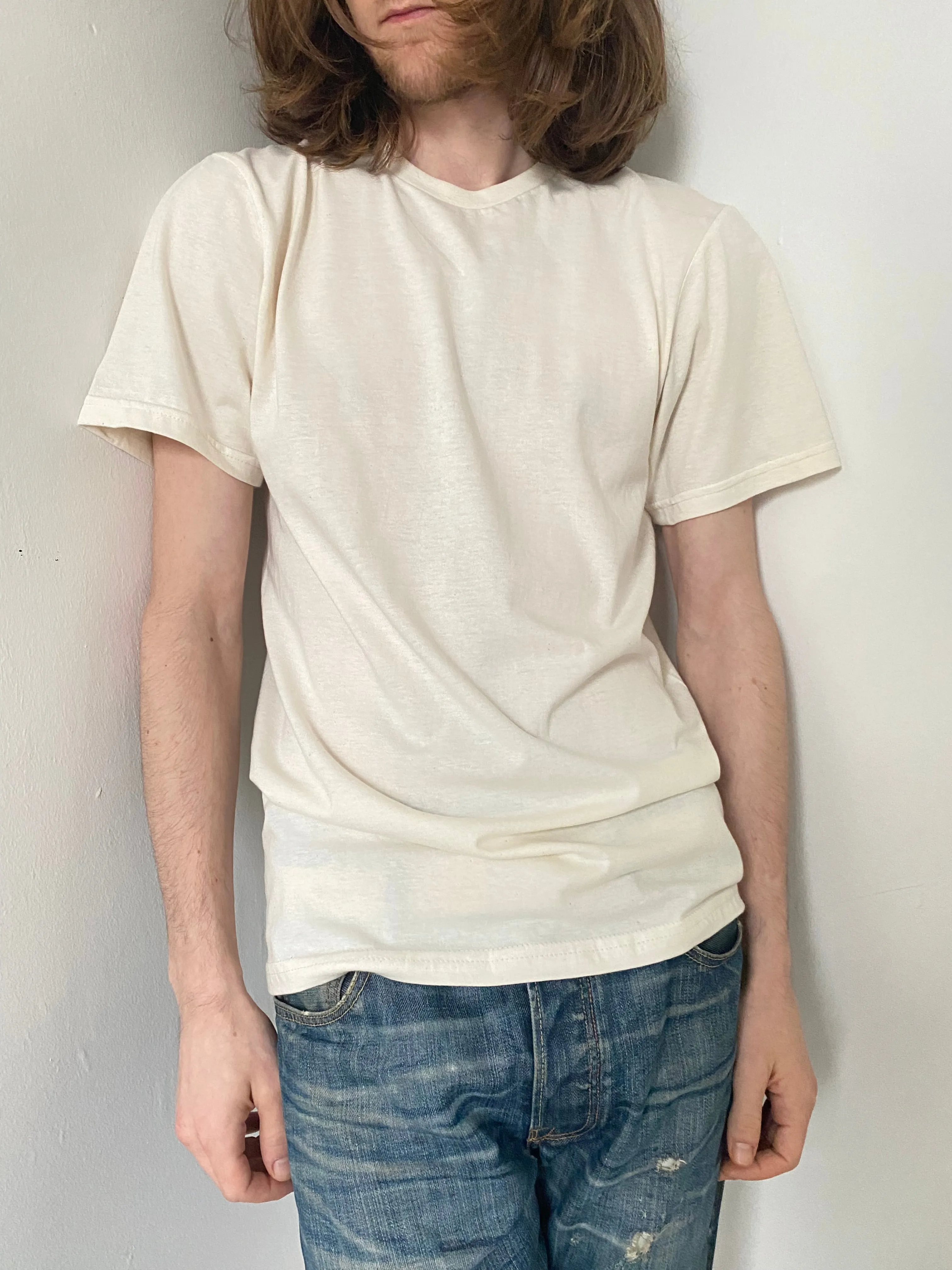 5.3oz T-Shirt sold by Unbleached Apparel product image thumbnail 2