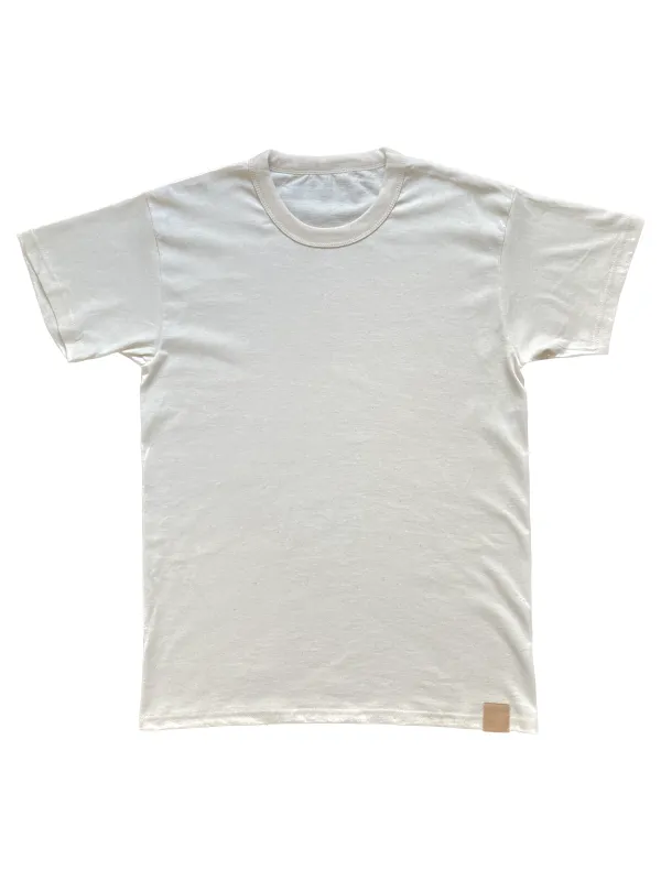 Ecru Fox Swatch T-Shirt sold by Unbleached Apparel