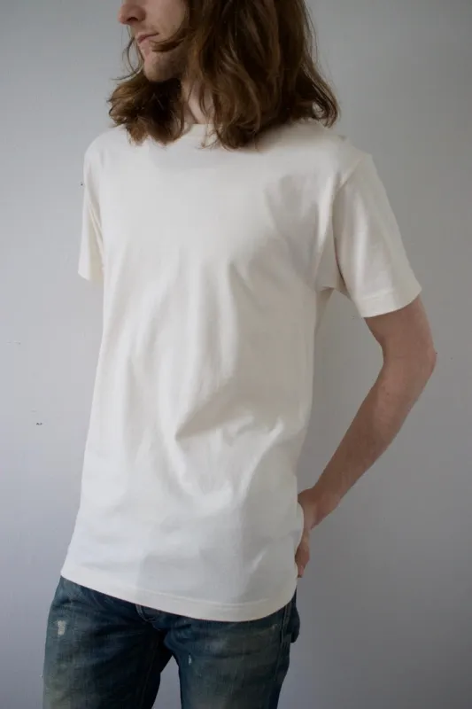 Undyed Organic T-Shirt sold by Unbleached Apparel