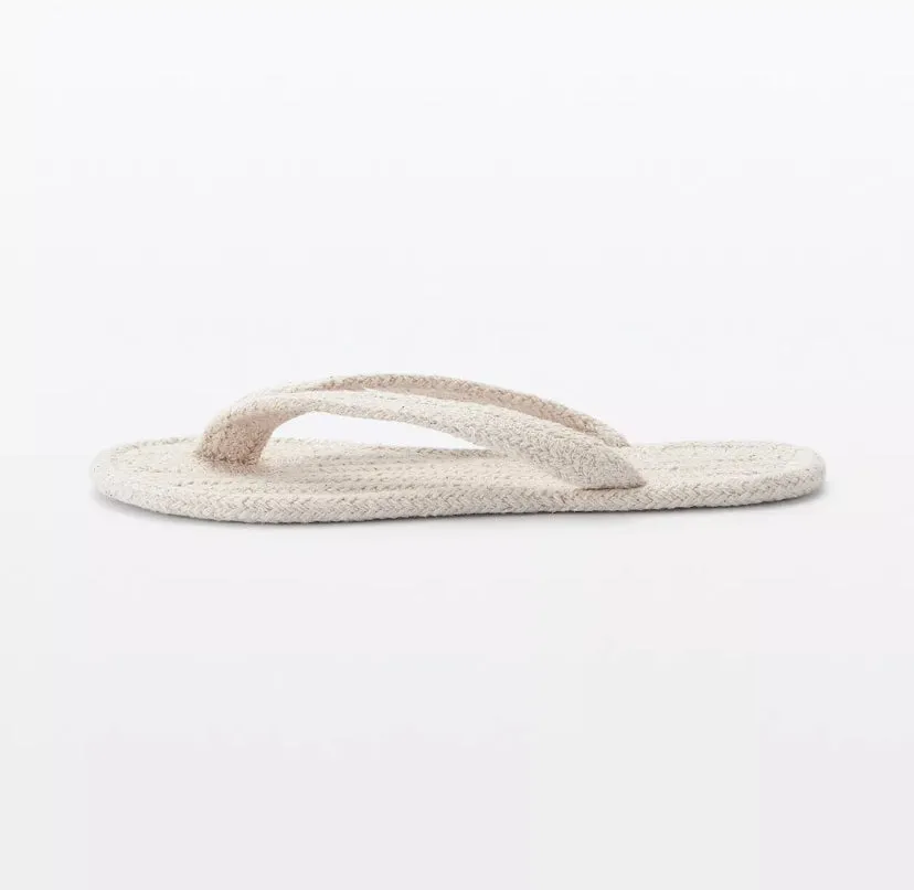 Unbleached Cotton Flip-Flops sold by Unbleached Apparel product image thumbnail 4