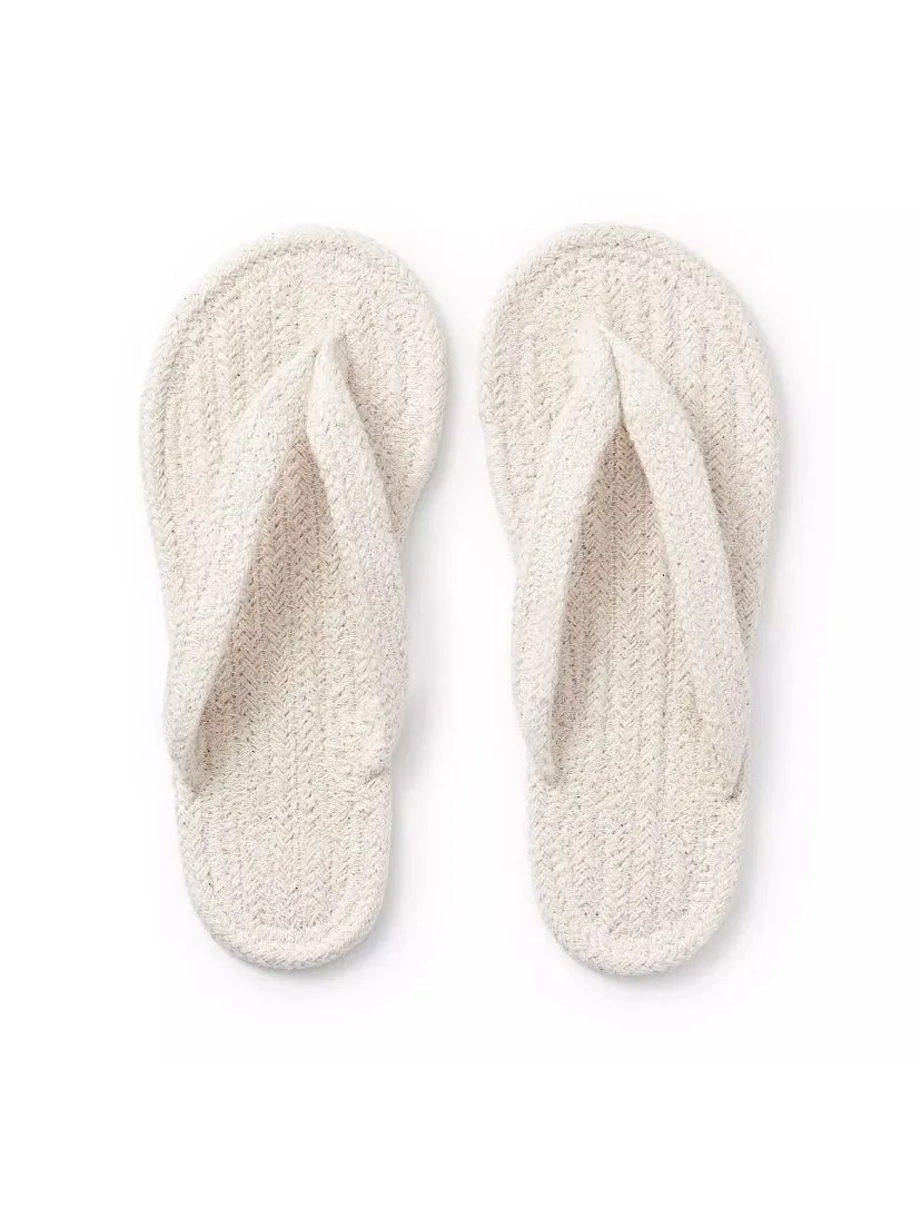 Unbleached Cotton Flip-Flops sold by Unbleached Apparel