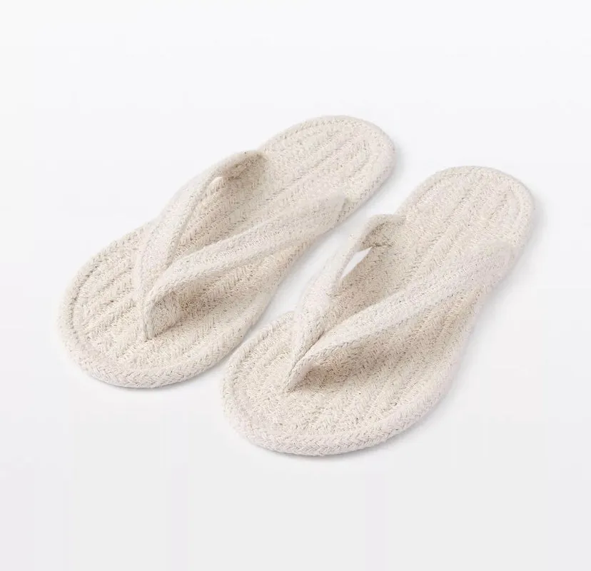 Unbleached Cotton Flip-Flops sold by Unbleached Apparel product image thumbnail 3