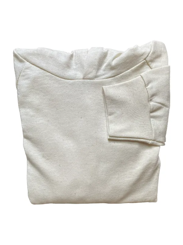 Undyed Organic Hoodie sold by Unbleached Apparel