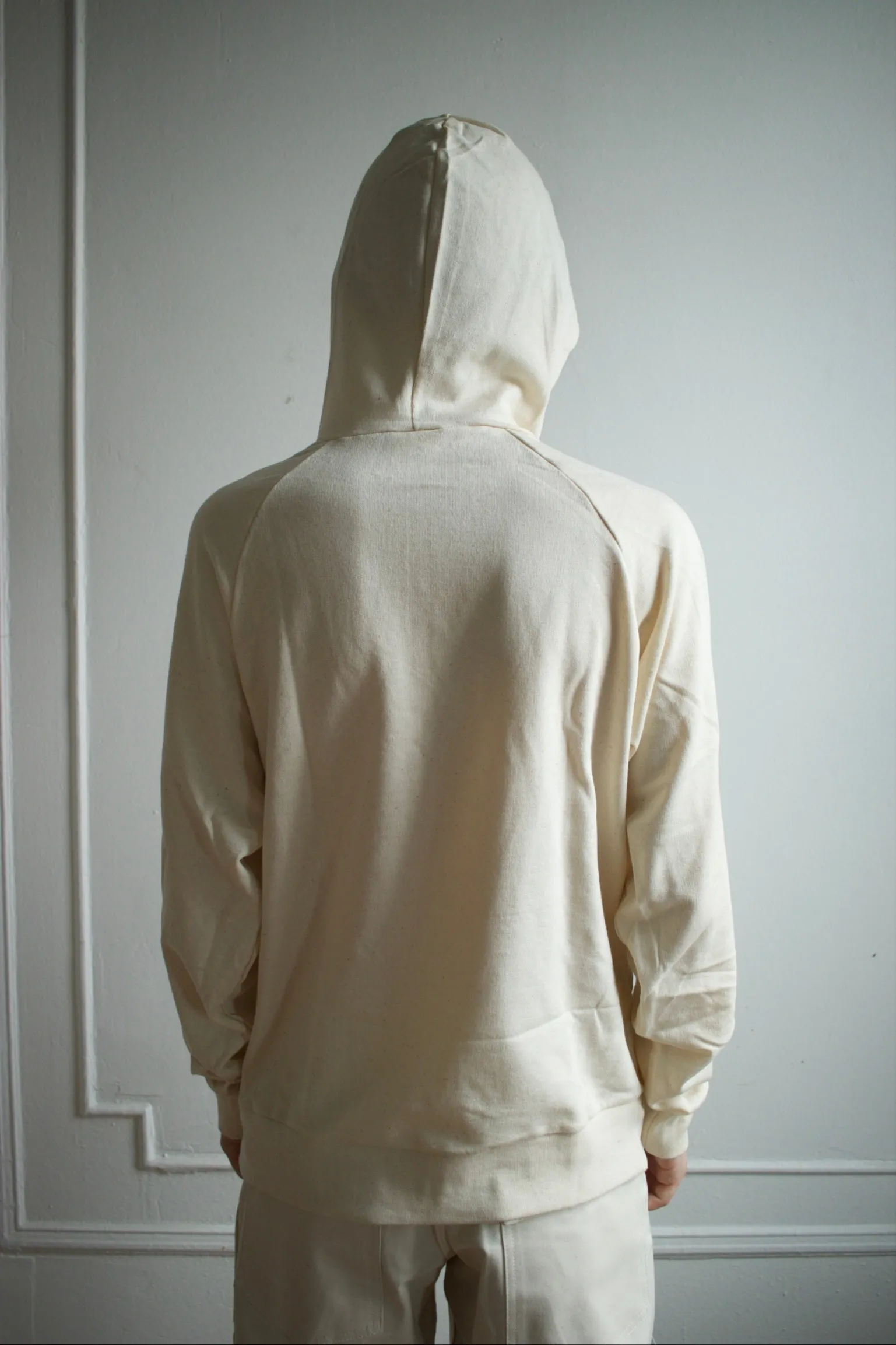 Undyed Organic Hoodie sold by Unbleached Apparel product image thumbnail 3