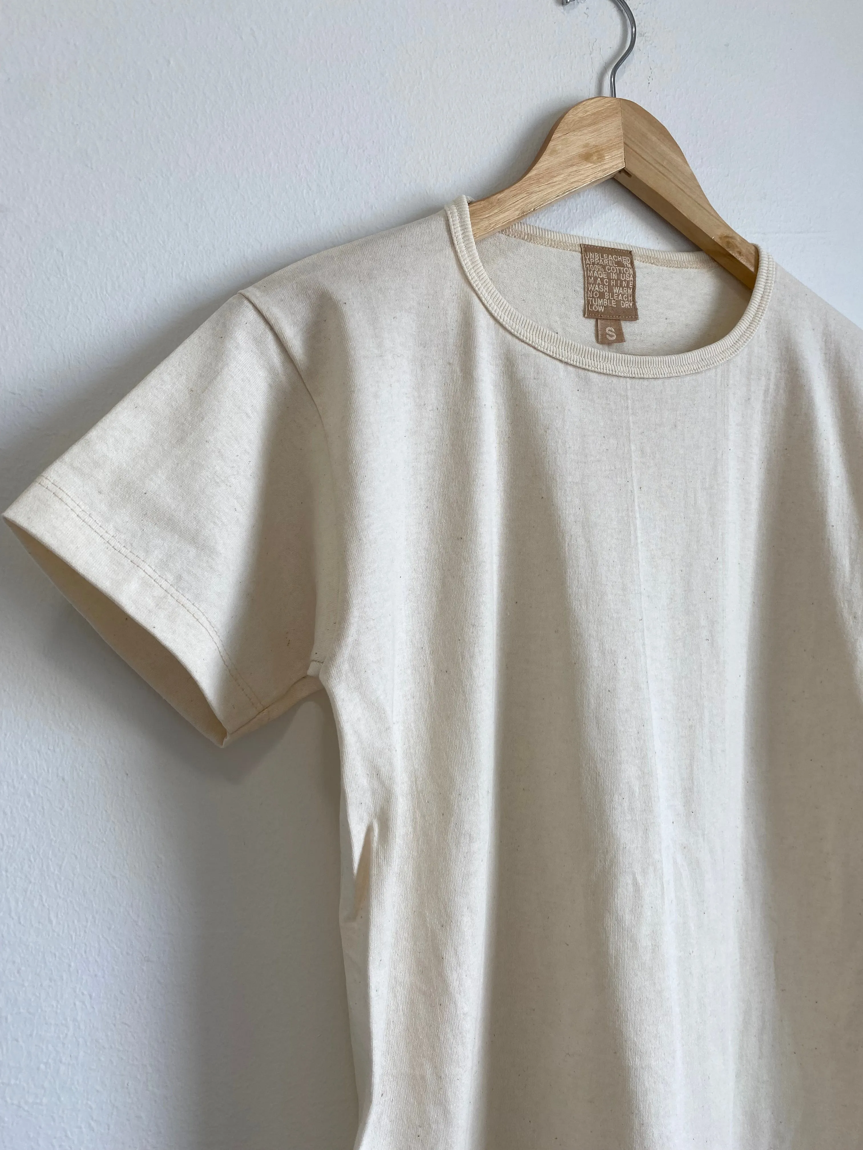 Unbleached Ladies T-Shirt sold by Unbleached Apparel