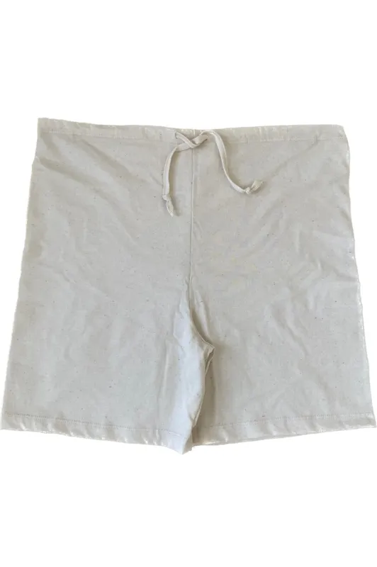 Drawstring Unbleached Shorts sold by Unbleached Apparel