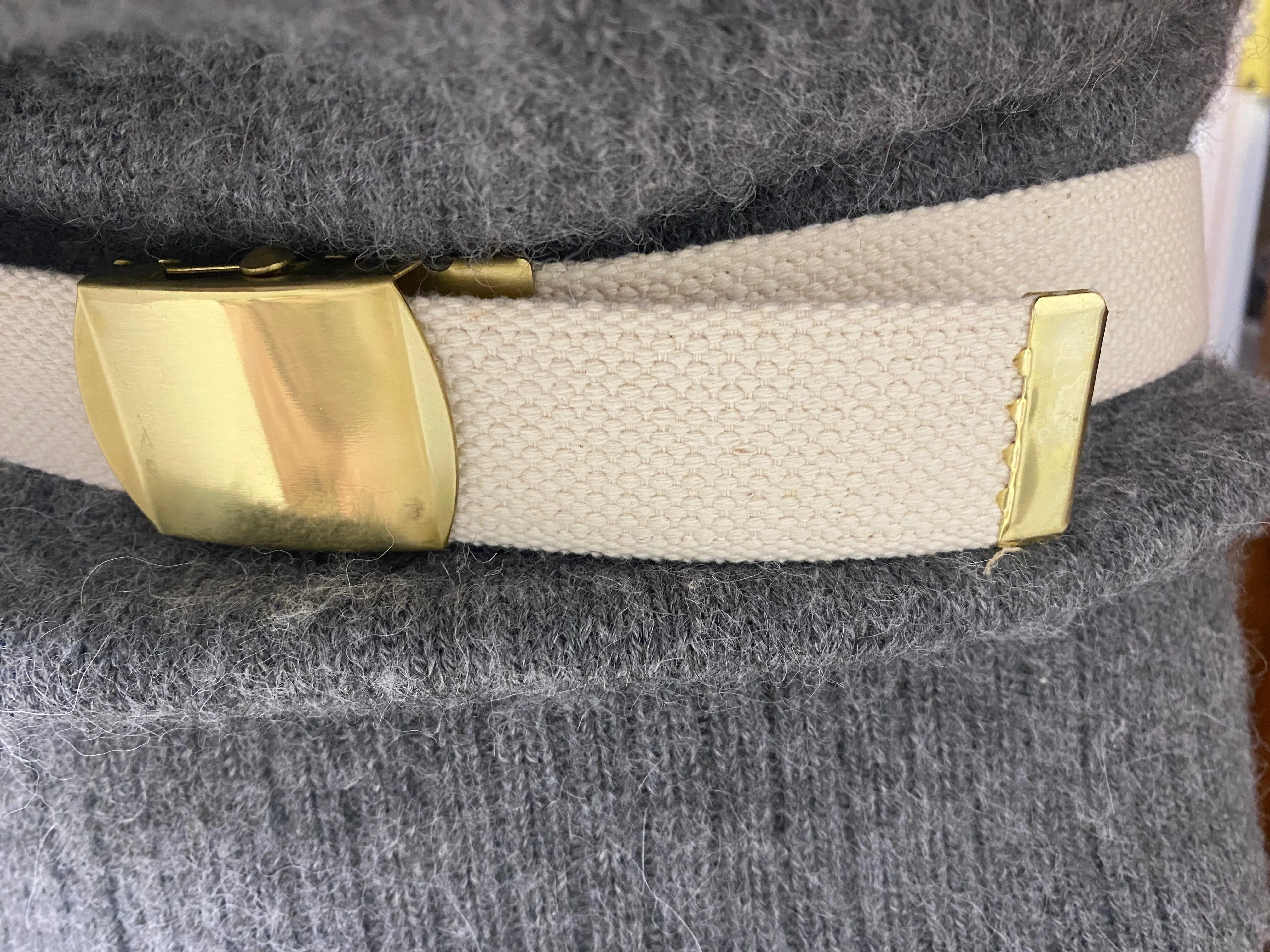 Cotton Web Belt sold by Unbleached Apparel product image thumbnail 3
