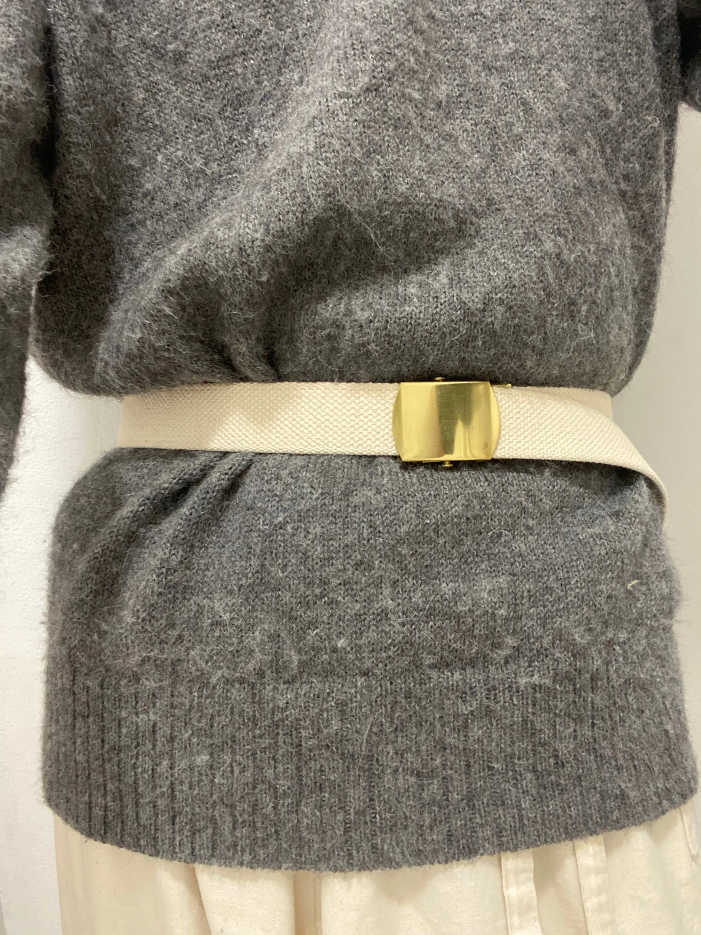 Cotton Web Belt sold by Unbleached Apparel product image thumbnail 2