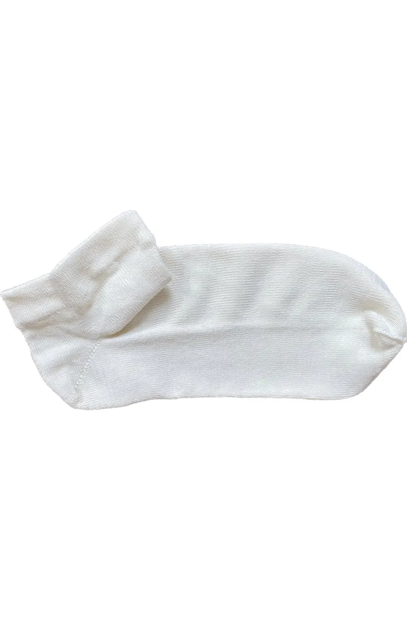 100% Organic Cotton Ankle Socks sold by Unbleached Apparel