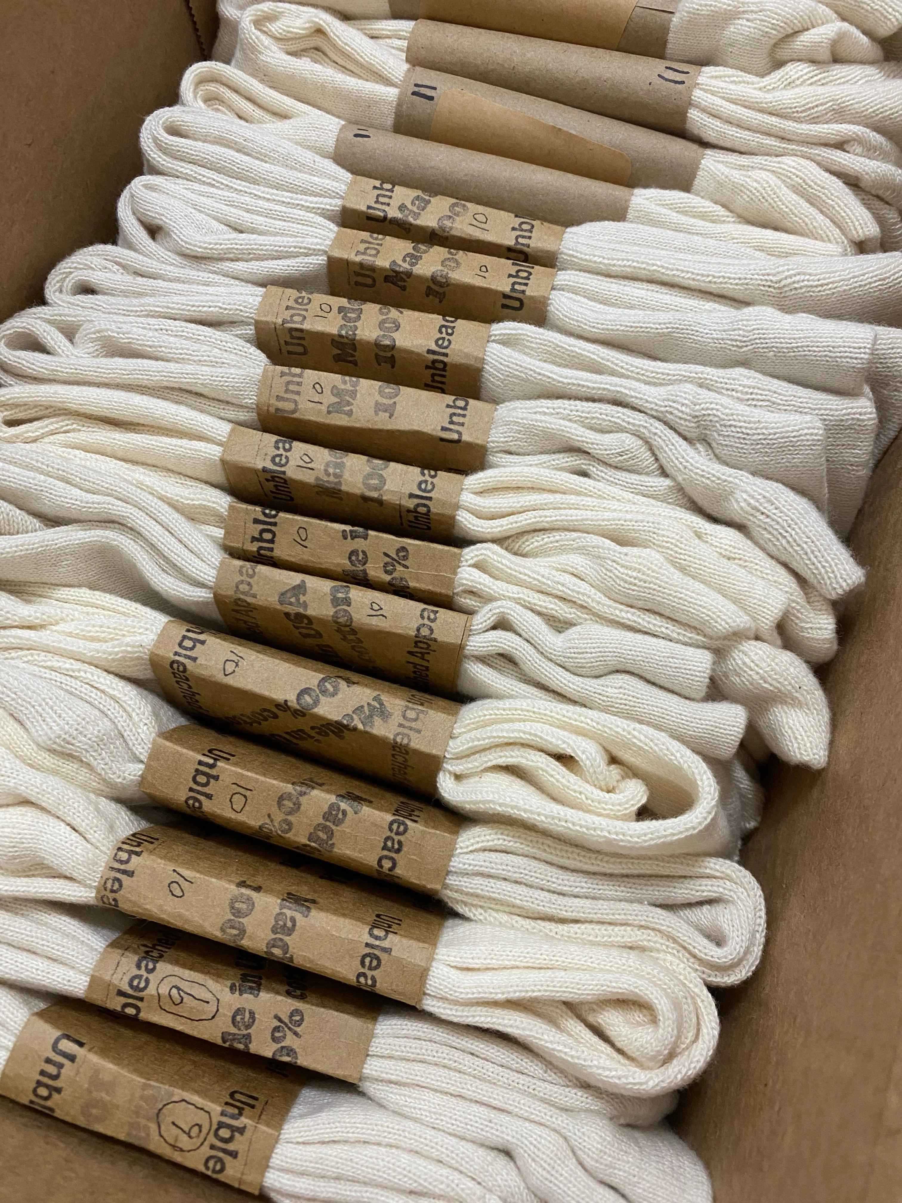 100% Organic Cotton Crew Socks sold by Unbleached Apparel product image thumbnail 5