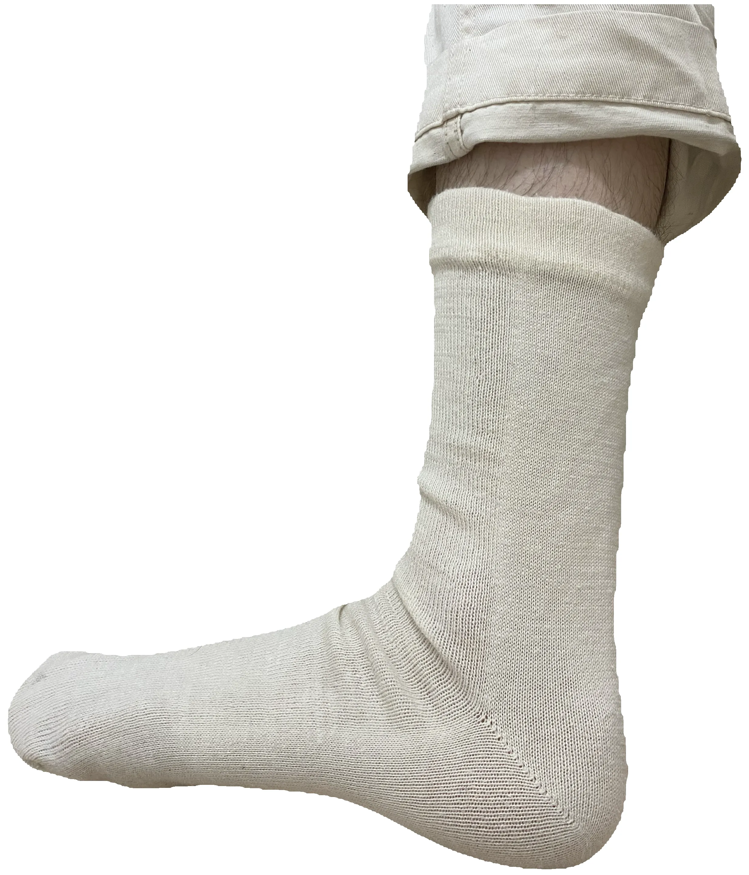 100% Organic Cotton Crew Socks sold by Unbleached Apparel product image thumbnail 2