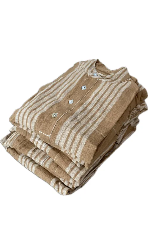 Five Stripe Shirt made by Unbleached Apparel
