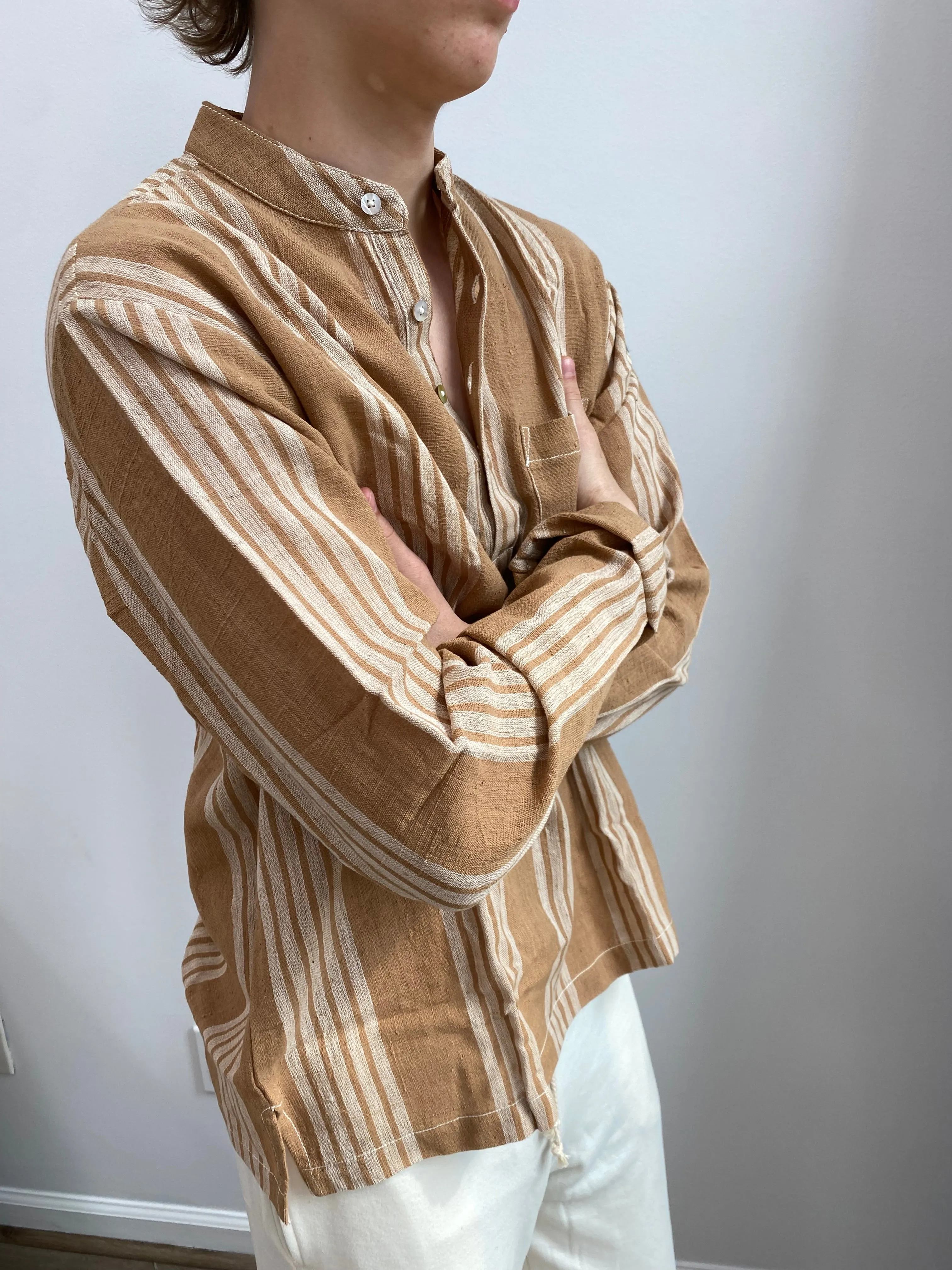 Five Stripe Shirt sold by Unbleached Apparel product image thumbnail 4