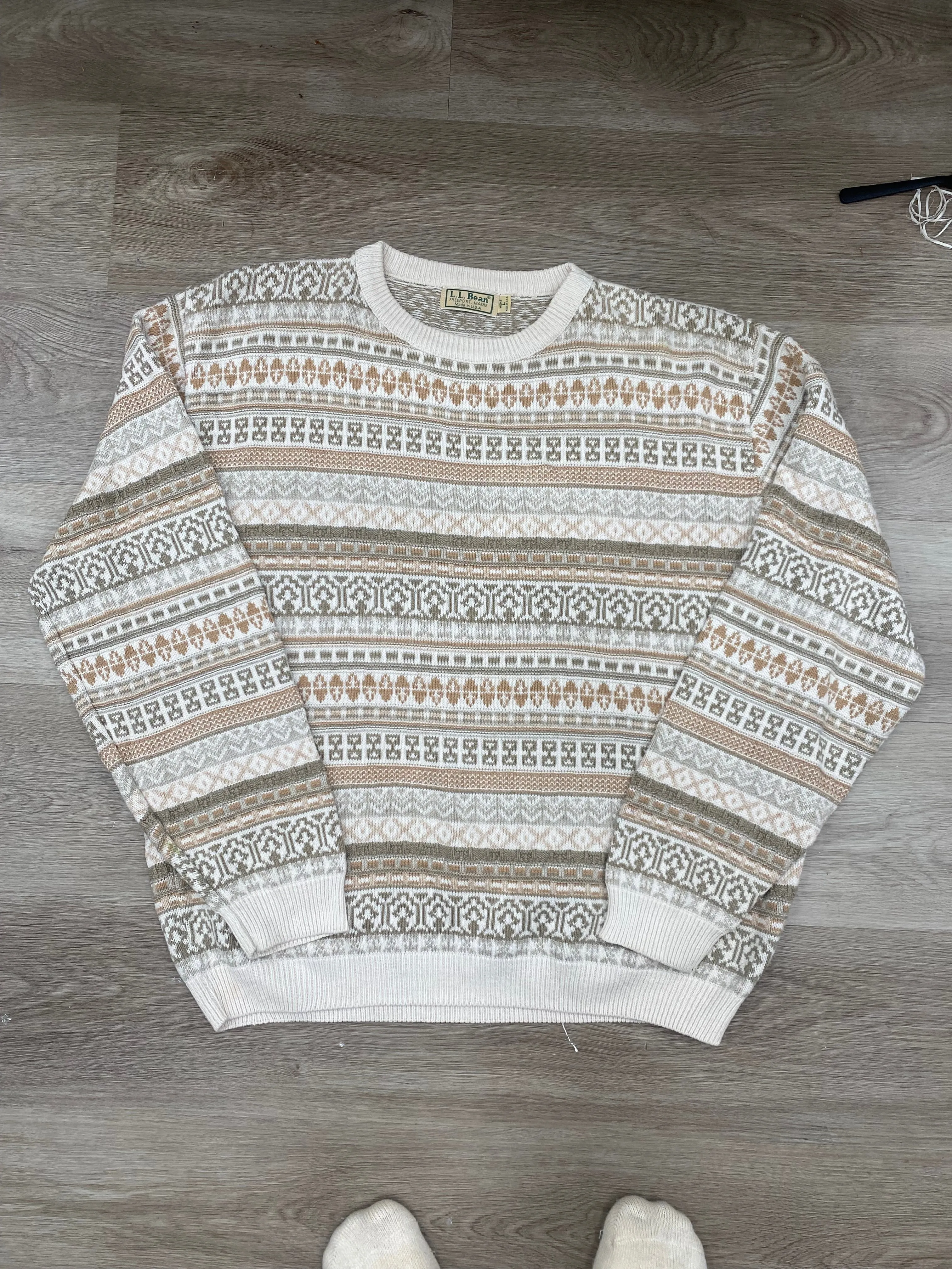 Vintage Foxfibre®️ Crewneck sold by Unbleached Apparel product image thumbnail 4