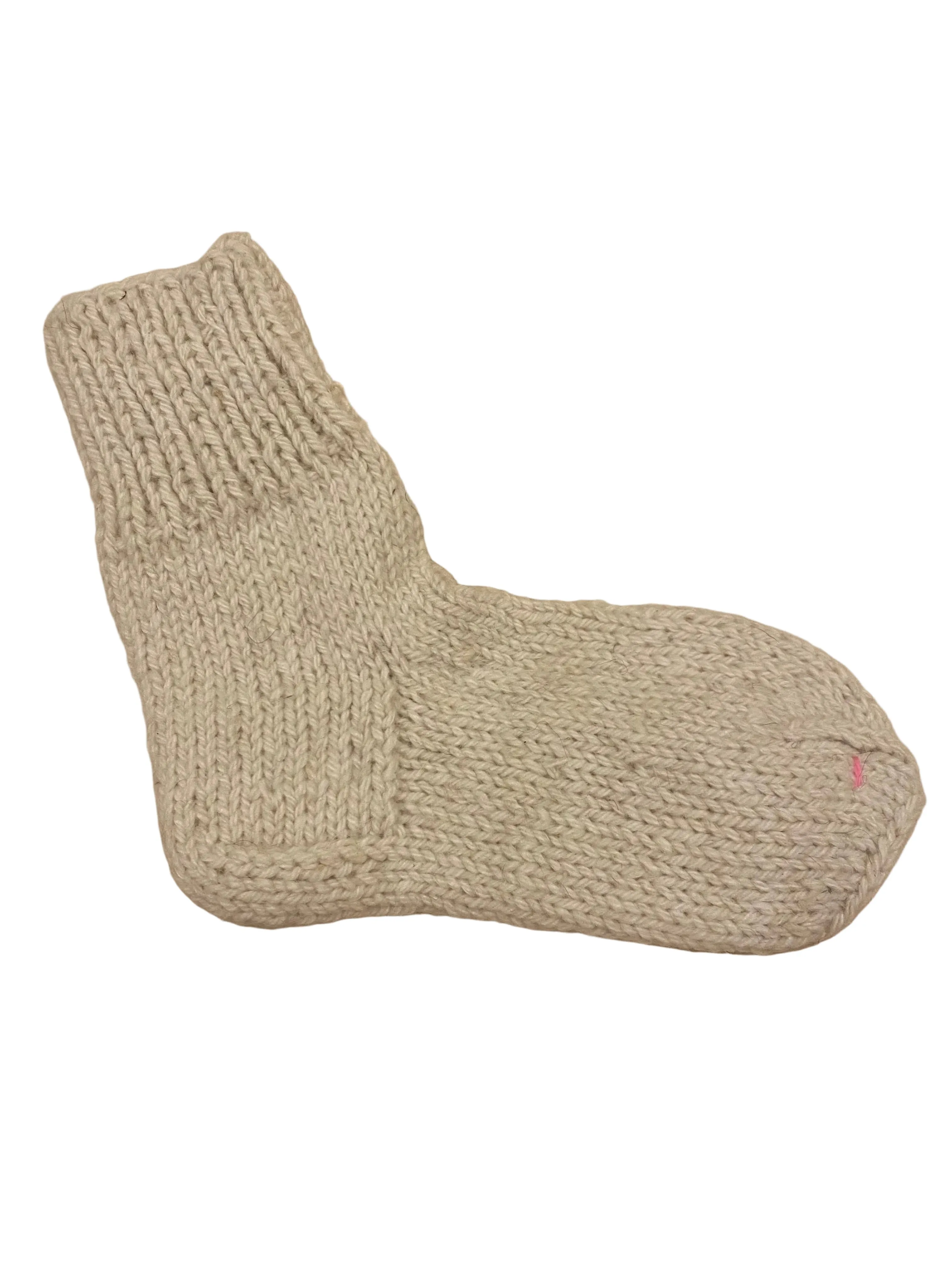 100% Wool Hand Knit Socks sold by Unbleached Apparel product image thumbnail 2