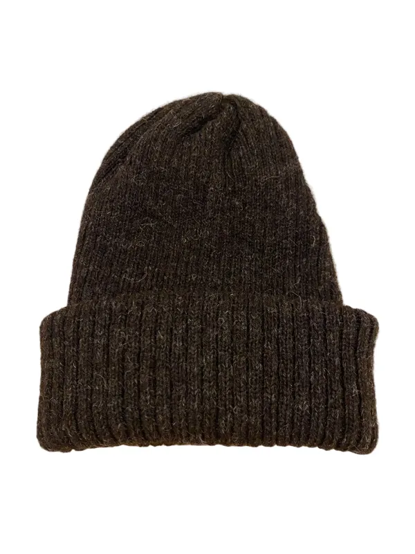 Undyed Hebridean Wool Beanie sold by Unbleached Apparel