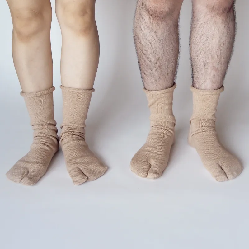 Foxfibre®️ 100% Organic Cotton Tabi Socks sold by Unbleached Apparel