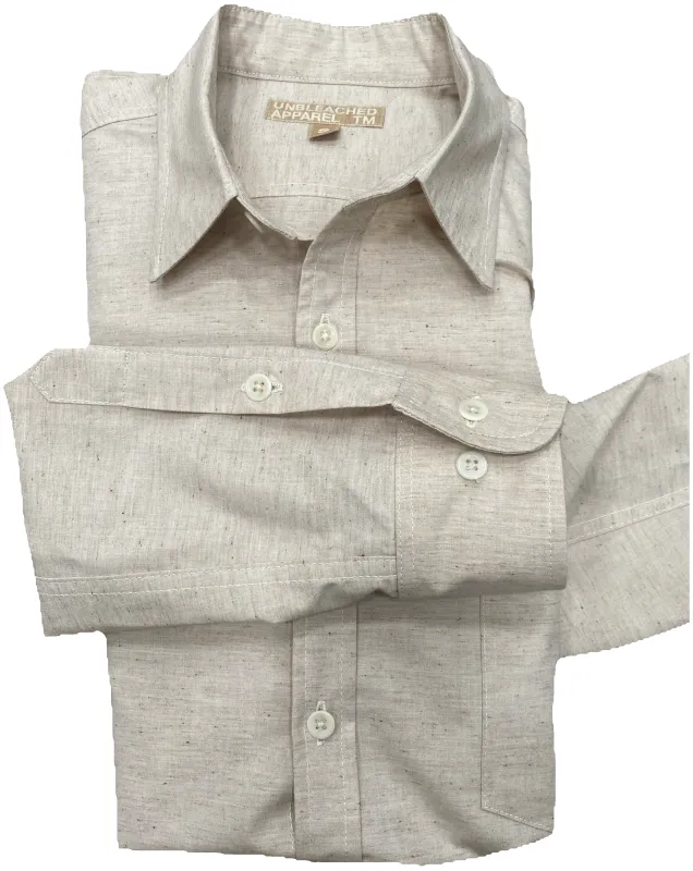 Foxfibre® Button Down Shirt made by Unbleached Apparel