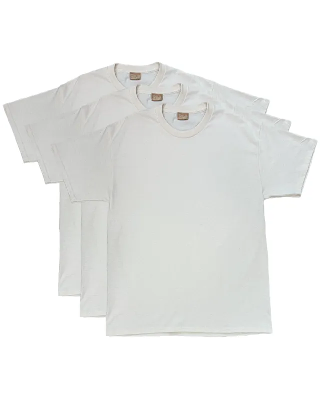 6.1oz Heavyweight Cotton T-Shirt 3-Pack made by Unbleached Apparel