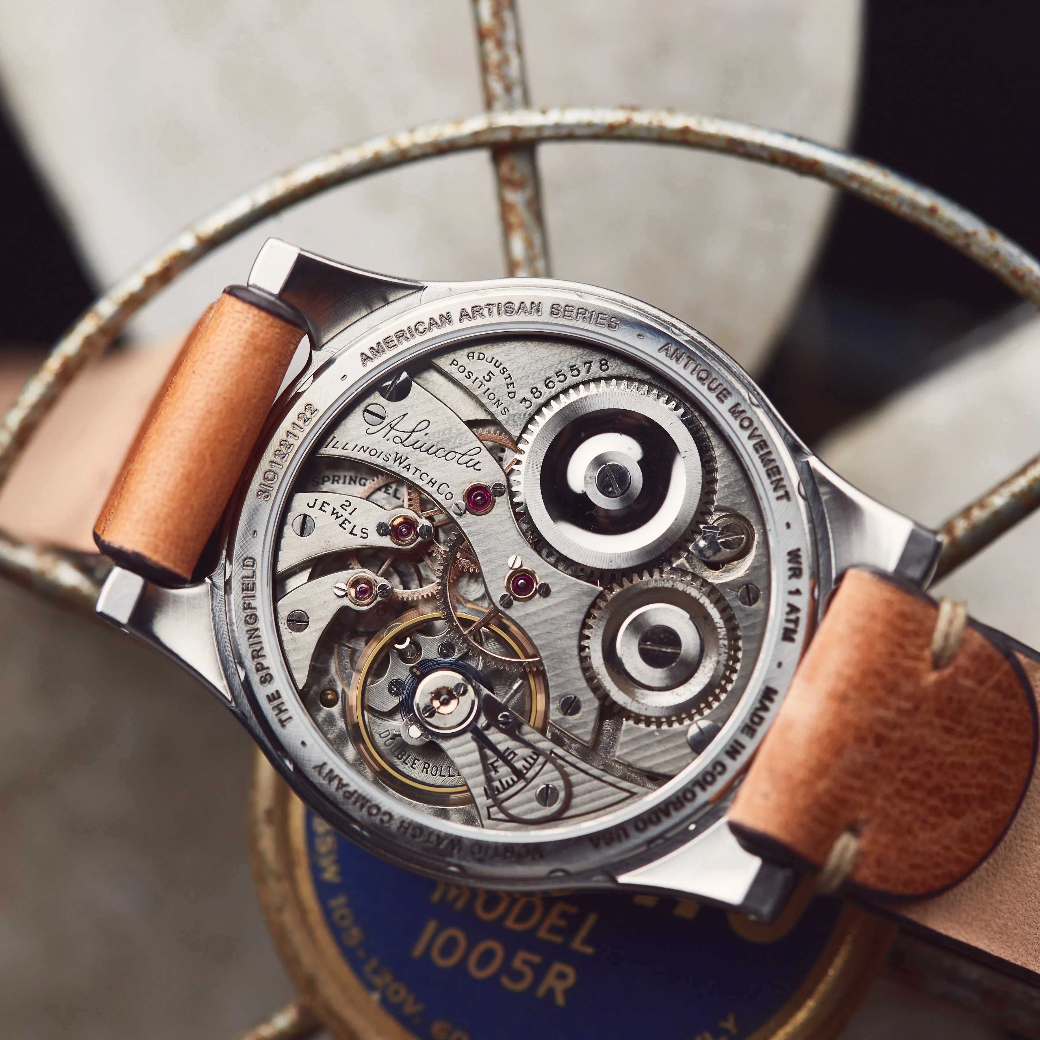 The Springfield 122 (45mm) sold by Vortic Watches product image thumbnail 3