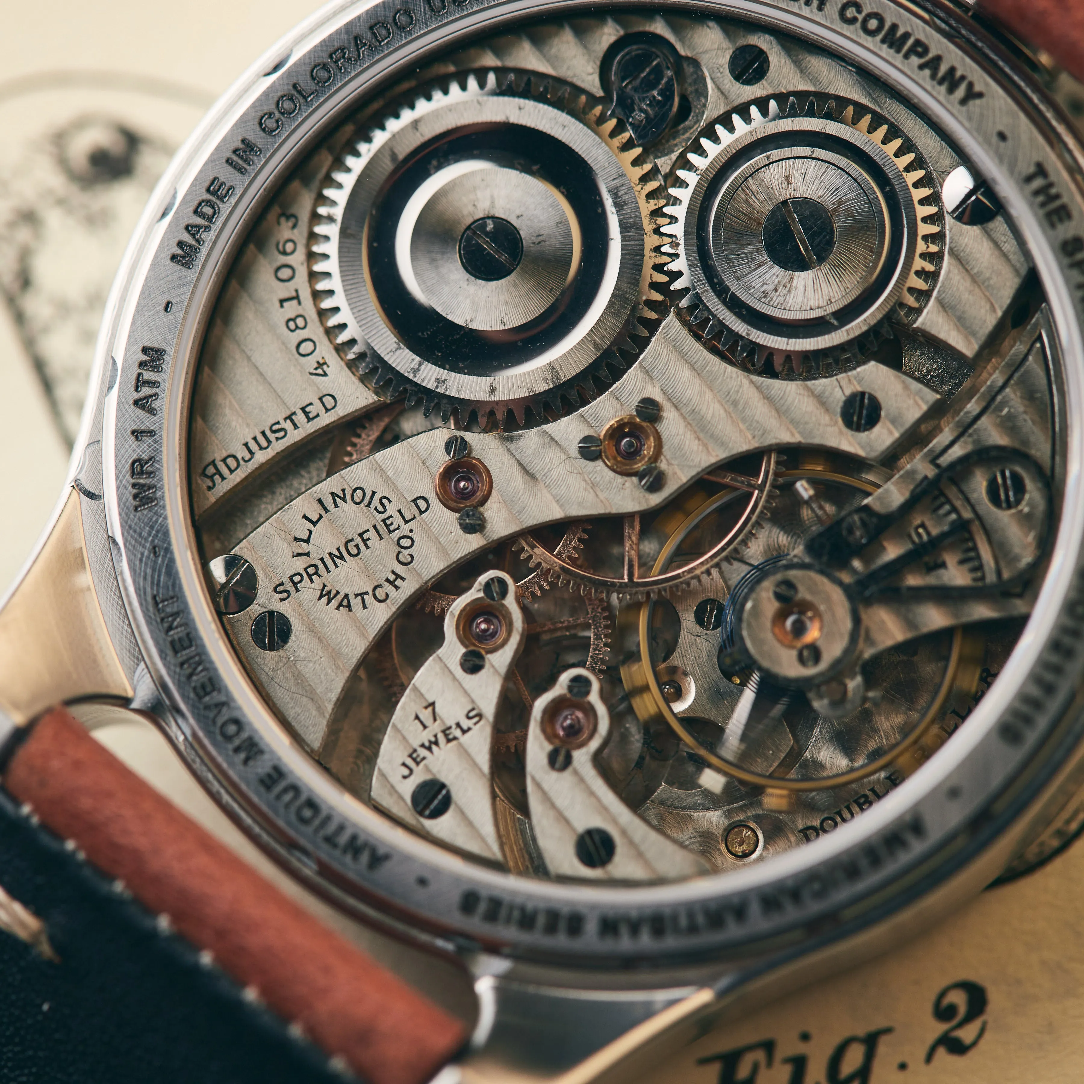 The Springfield 110 (45mm) sold by Vortic Watches product image thumbnail 5