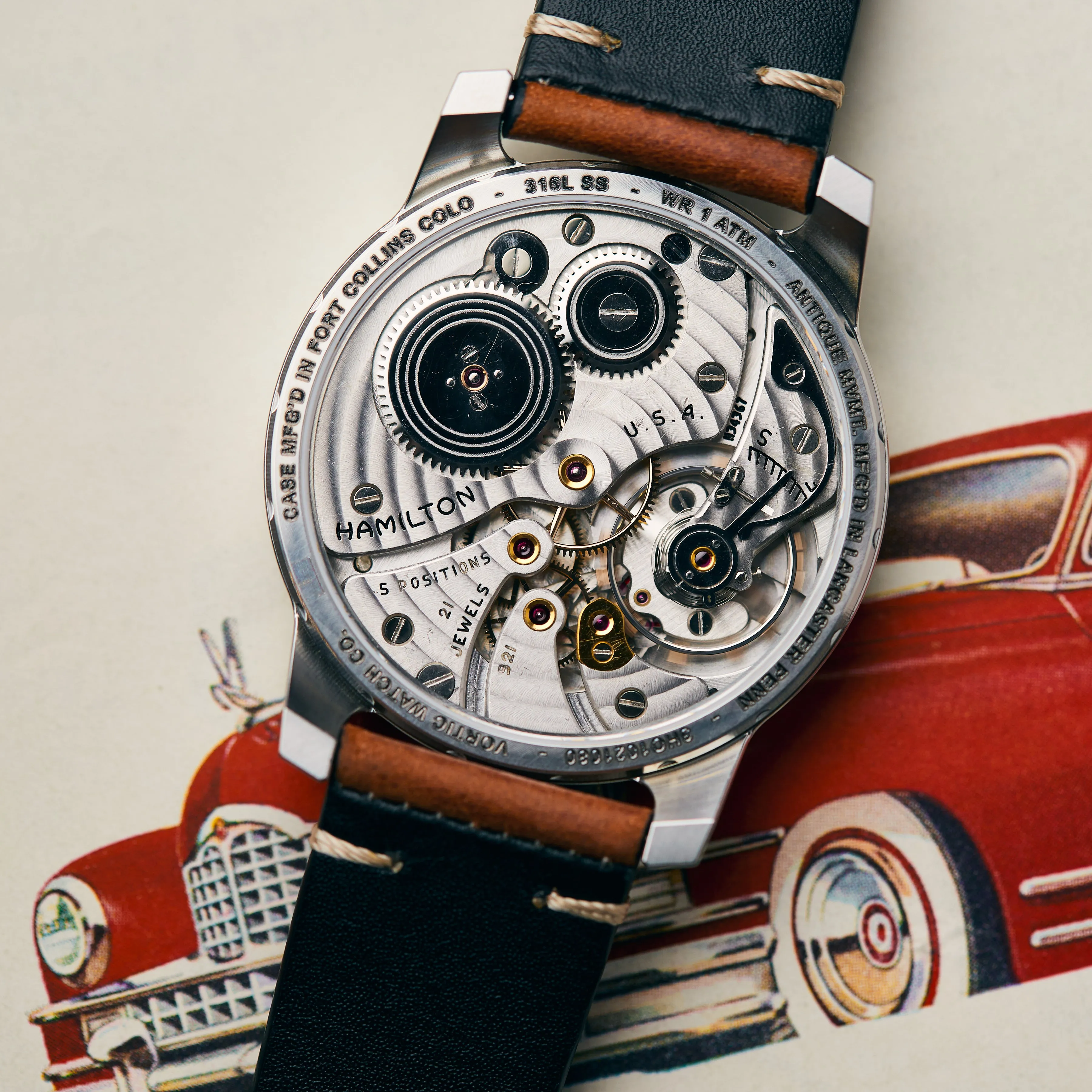 The Lancaster 080 (43mm) sold by Vortic Watches product image thumbnail 3