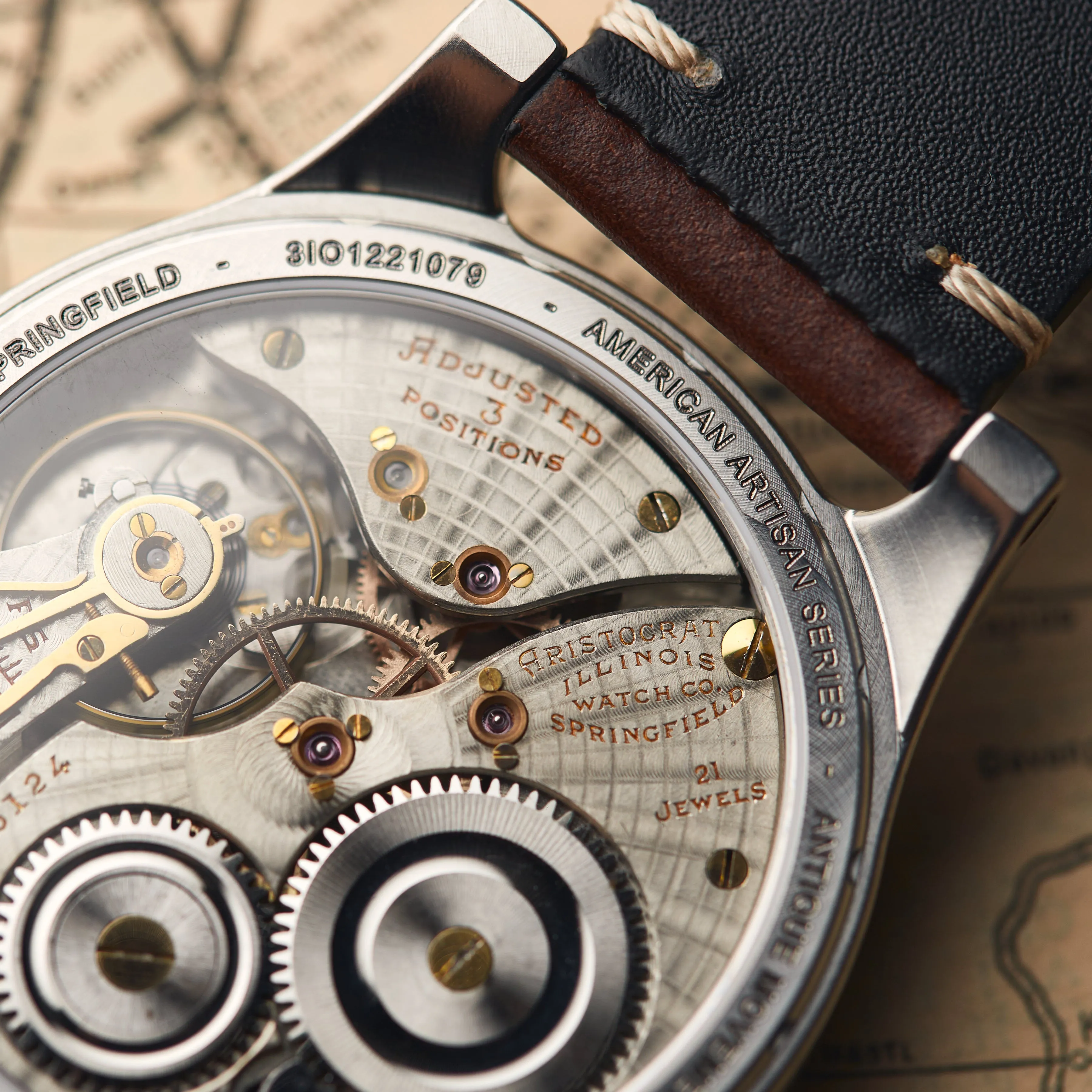 The Springfield 079 (45mm) sold by Vortic Watches product image thumbnail 2