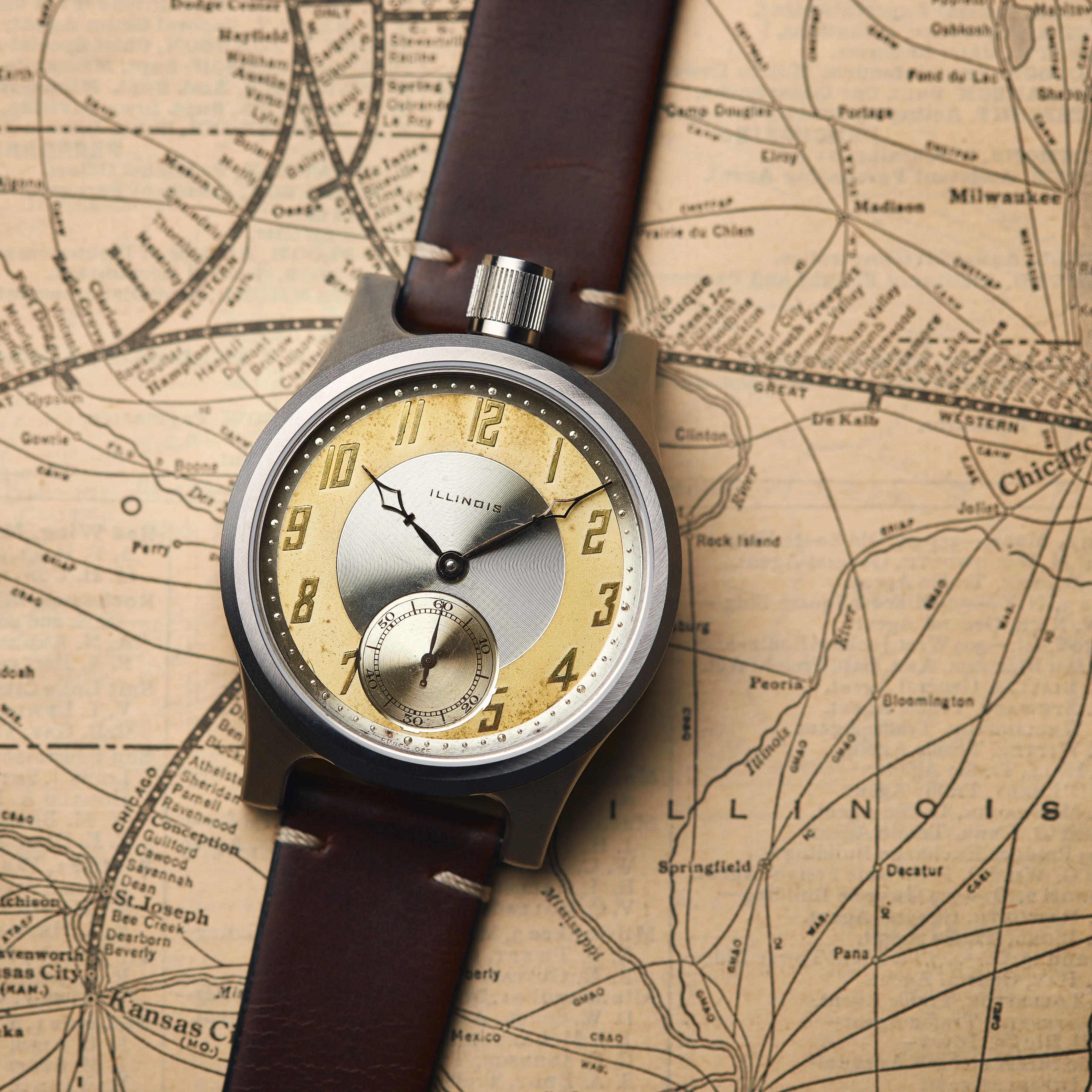 The Springfield 079 (45mm) sold by Vortic Watches product image thumbnail 5