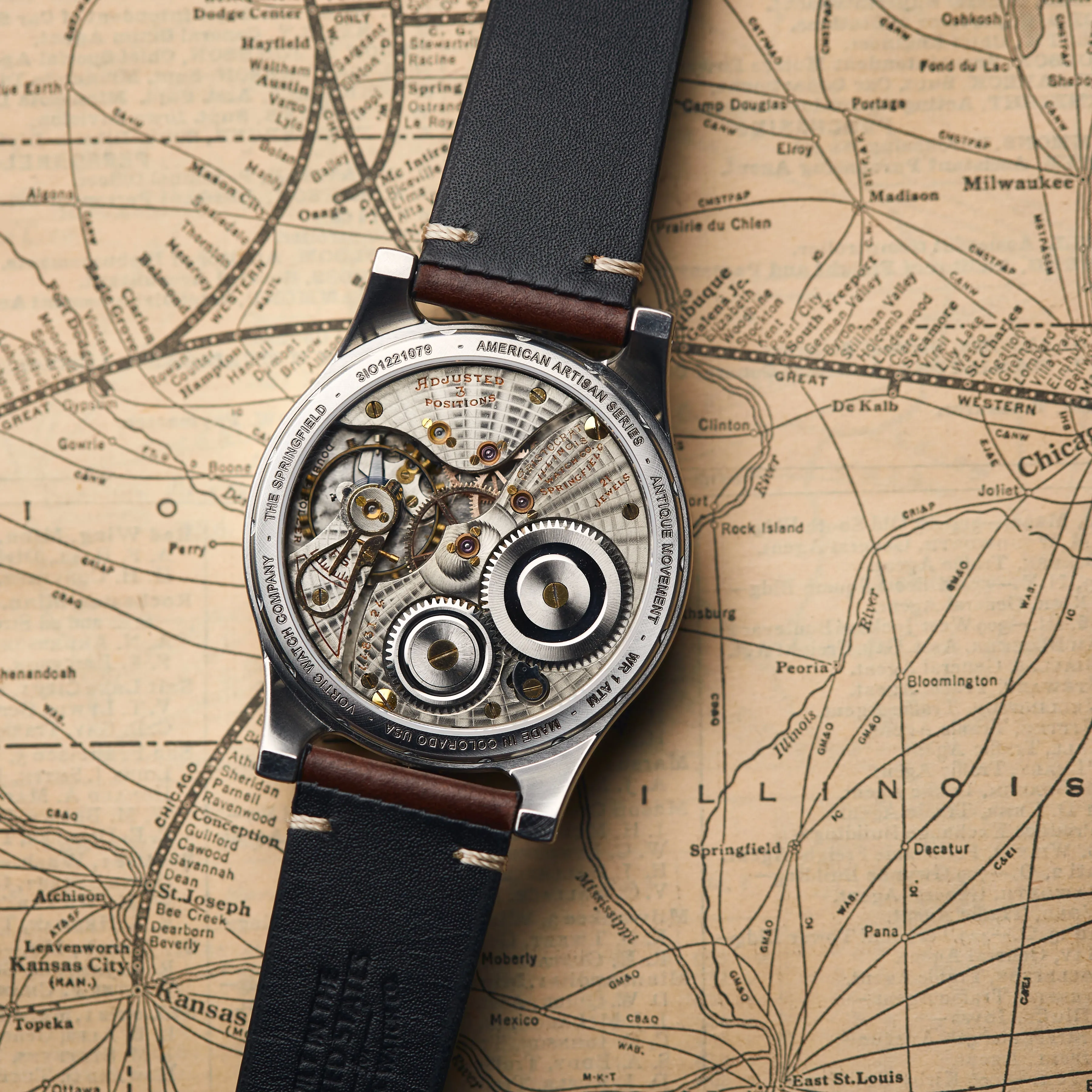 The Springfield 079 (45mm) sold by Vortic Watches product image thumbnail 4