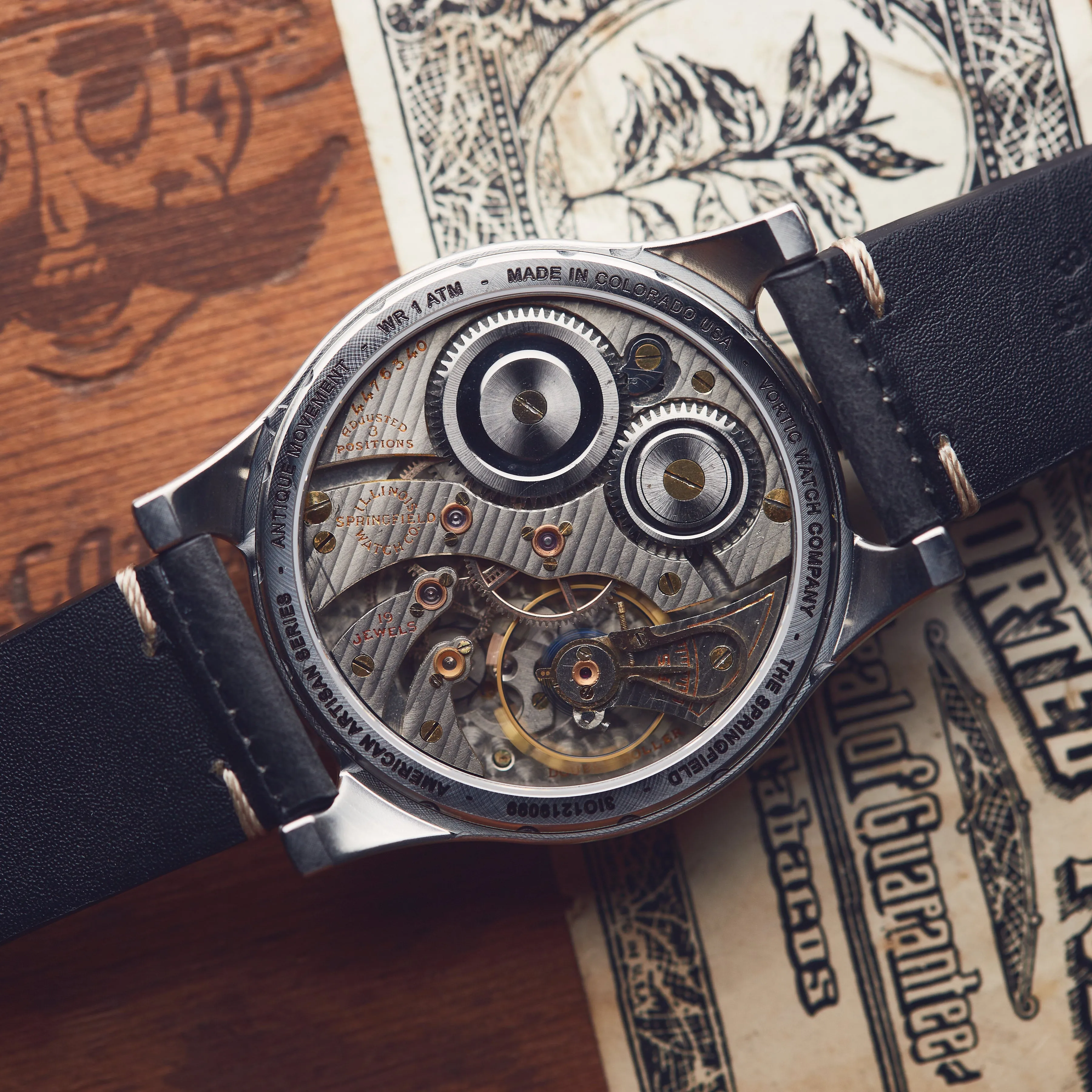 The Springfield 099 (45mm) sold by Vortic Watches product image thumbnail 3