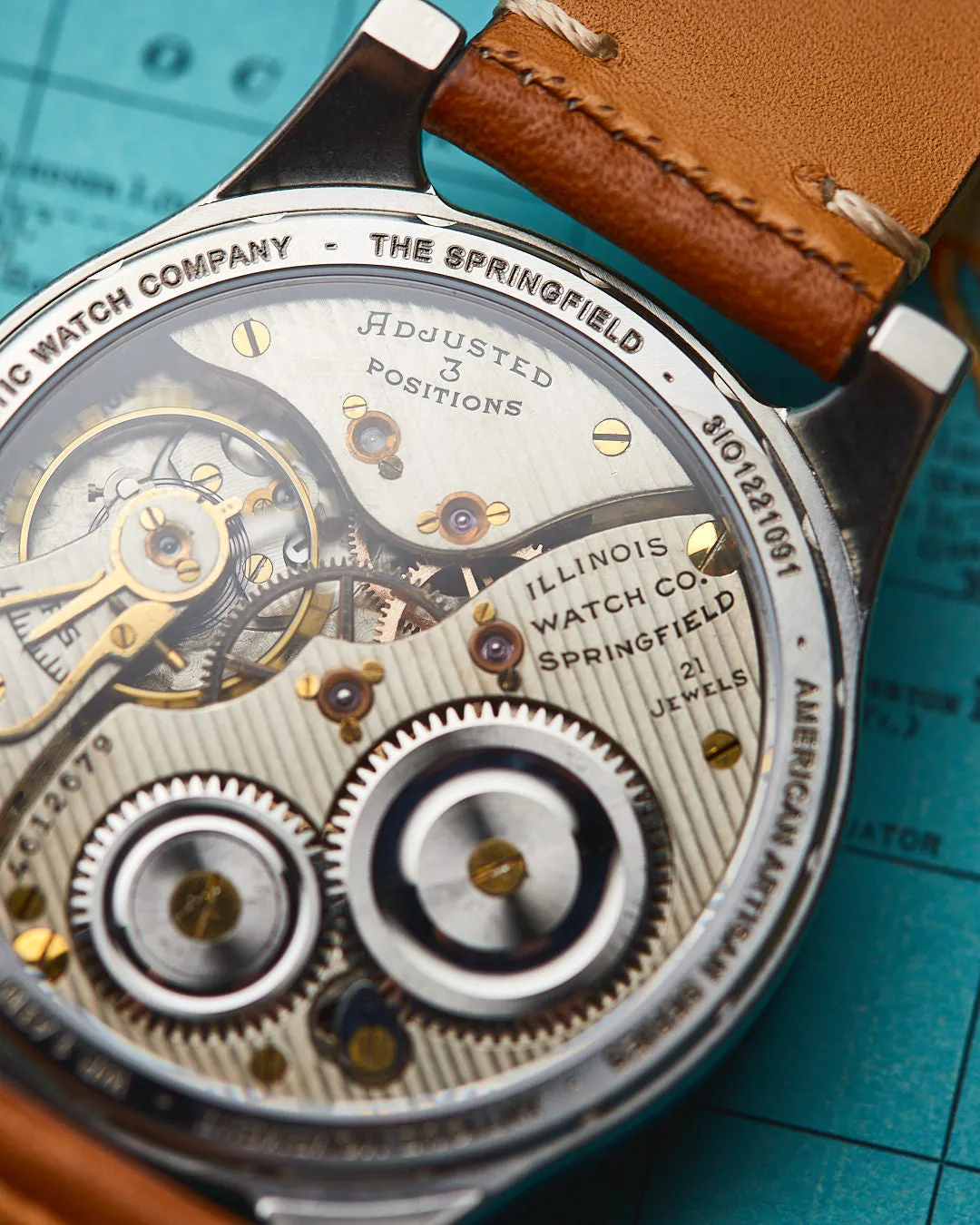 The Springfield 091 (45mm) sold by Vortic Watches product image thumbnail 5