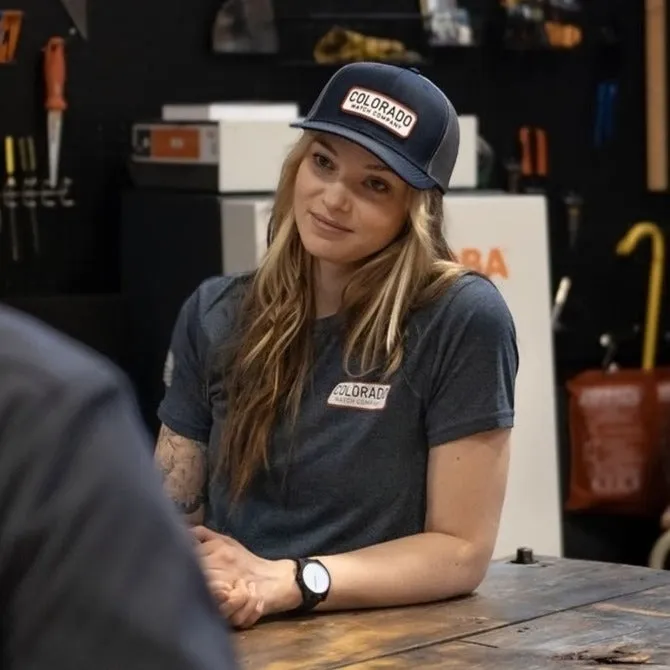 Colorado Watch Company Logo Hat sold by Vortic Watches product image thumbnail 4