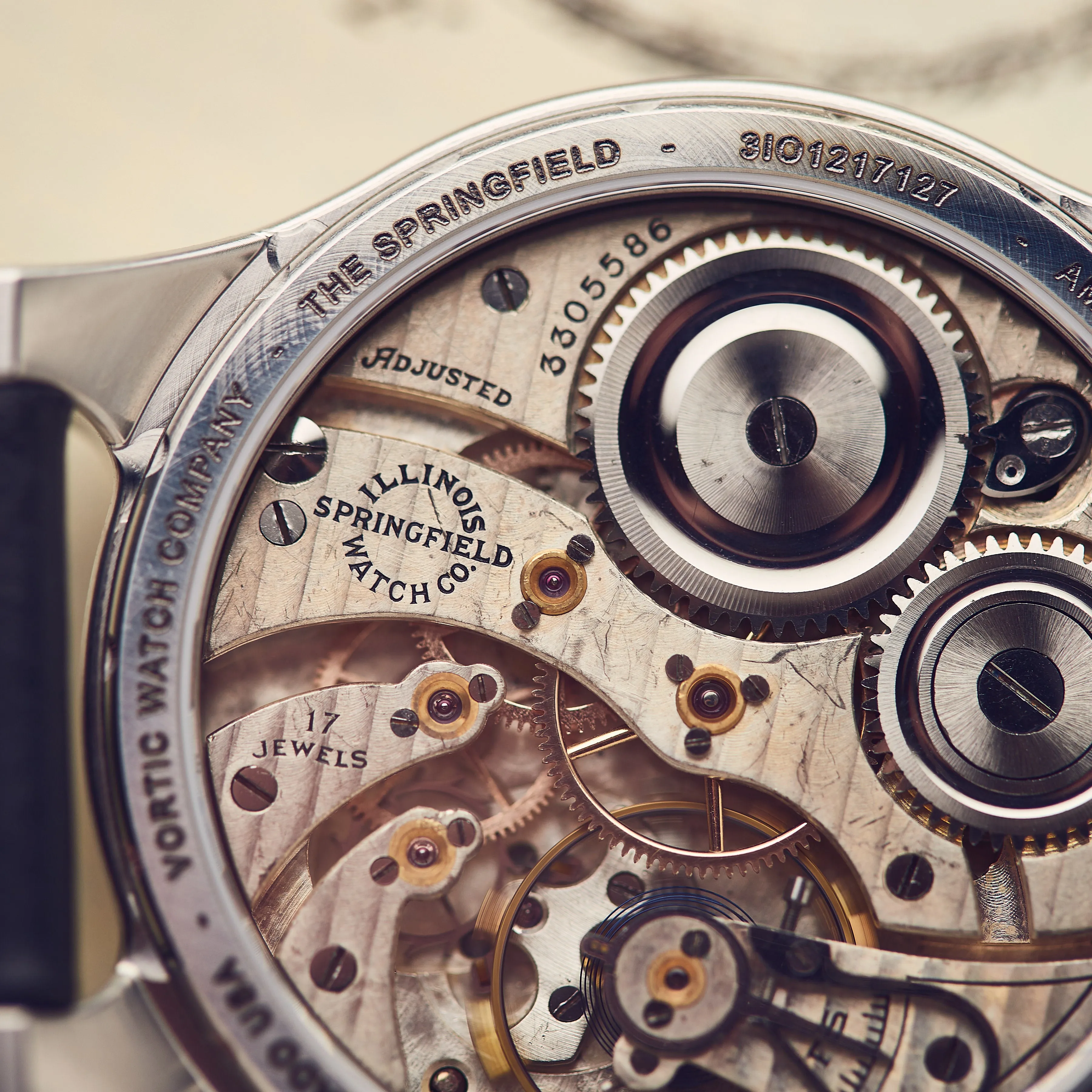 The Springfield 127 (45mm) sold by Vortic Watches product image thumbnail 4