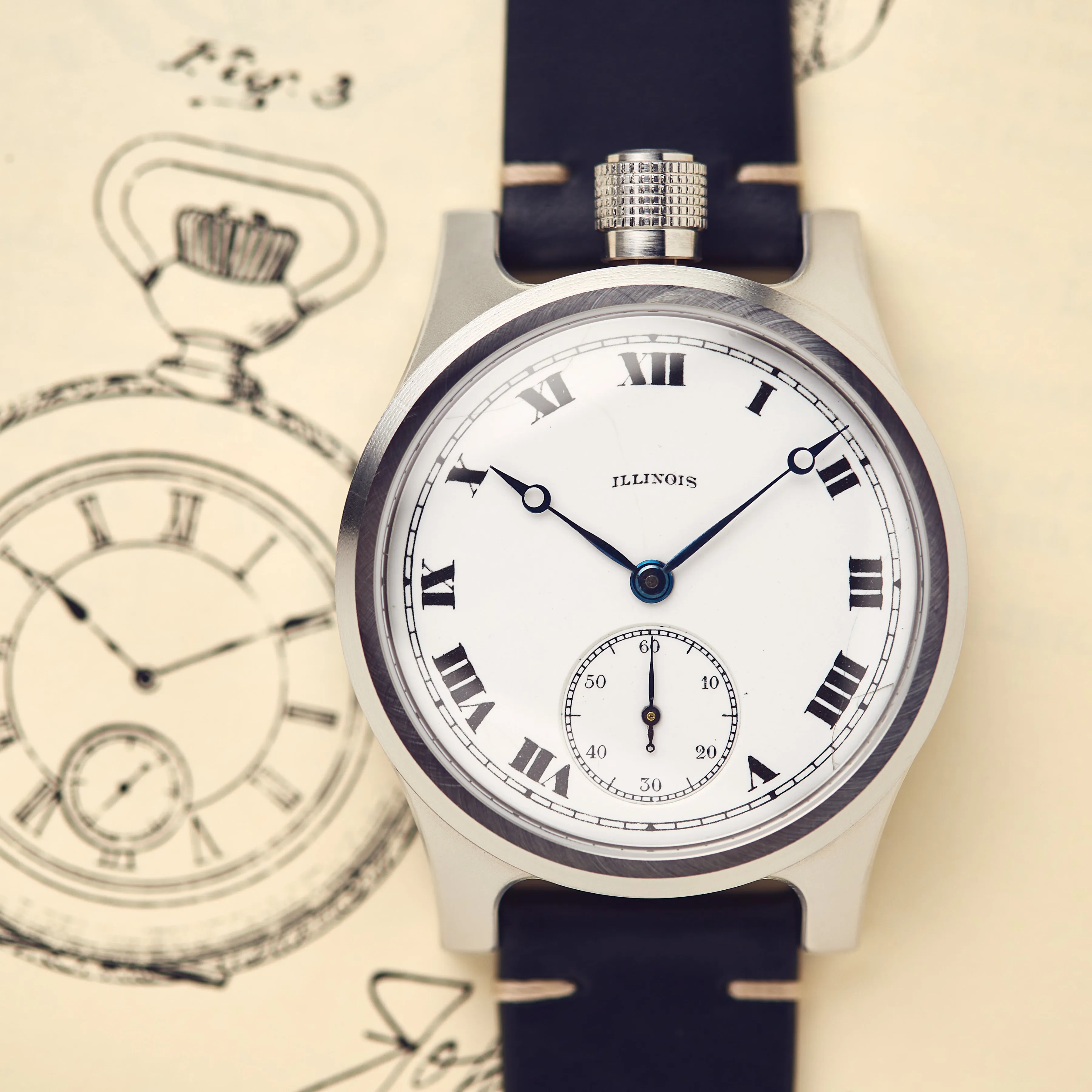 The Springfield 127 (45mm) sold by Vortic Watches product image thumbnail 3
