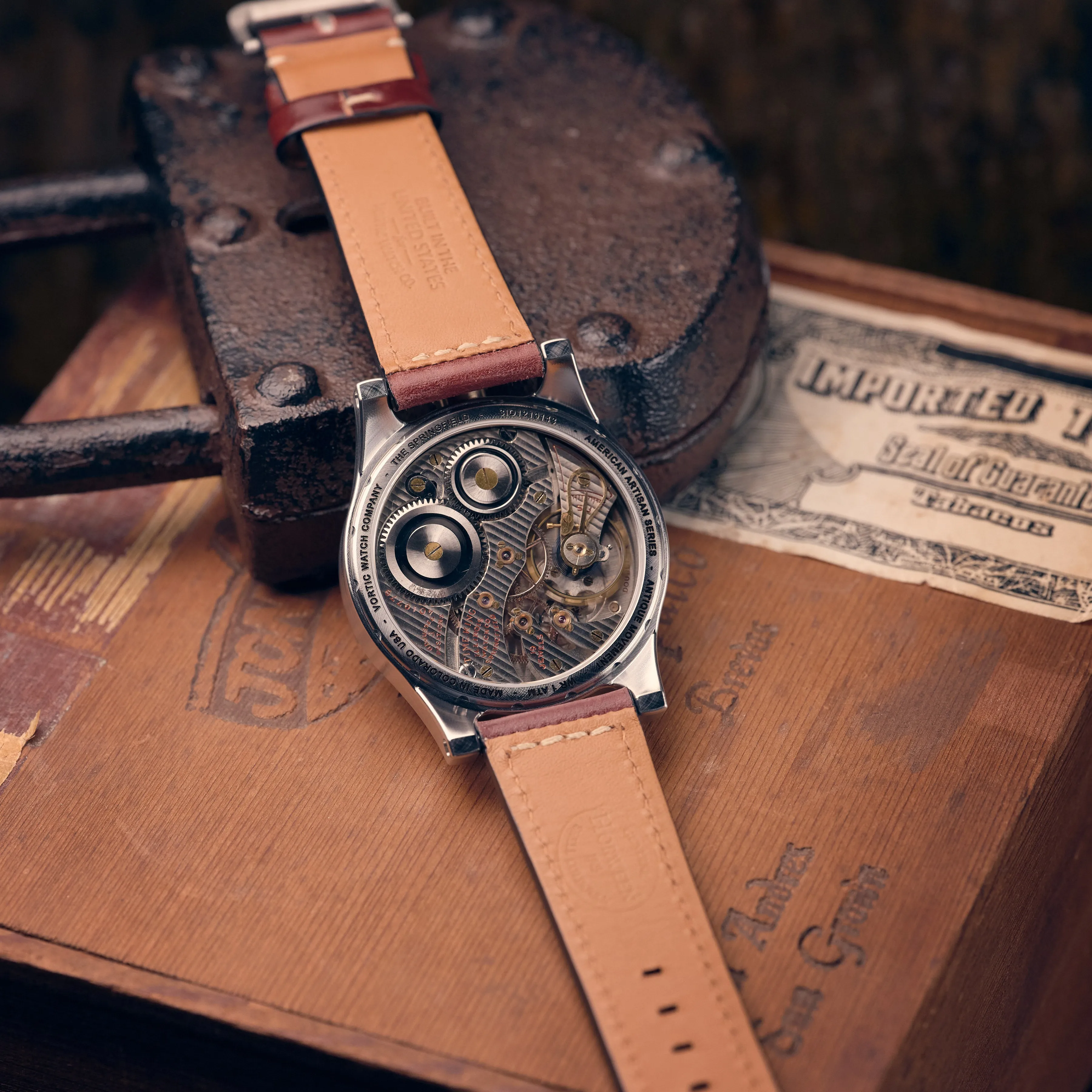 The Springfield 143 (45mm) sold by Vortic Watches product image thumbnail 3