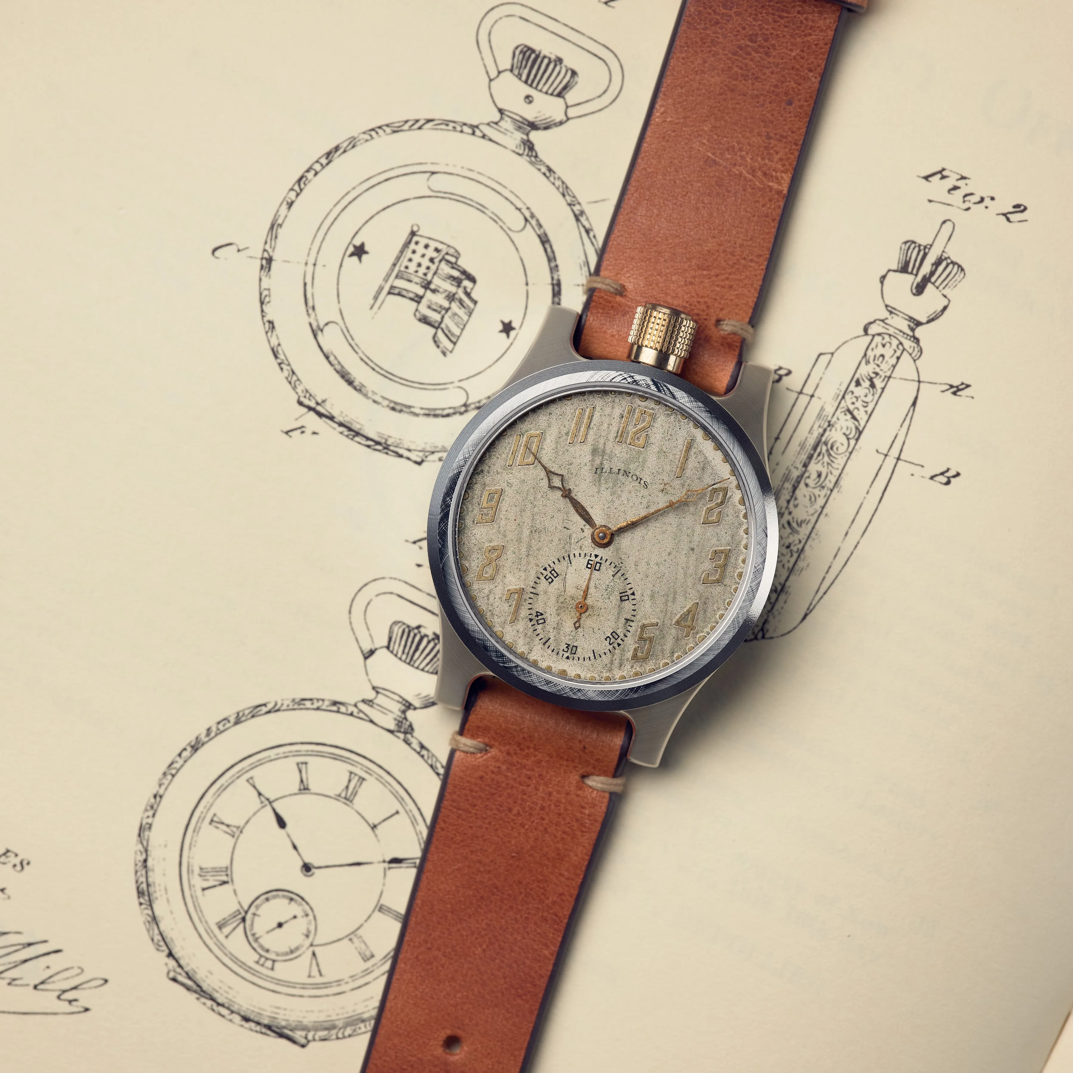 The Springfield 148 (45mm) sold by Vortic Watches product image thumbnail 2
