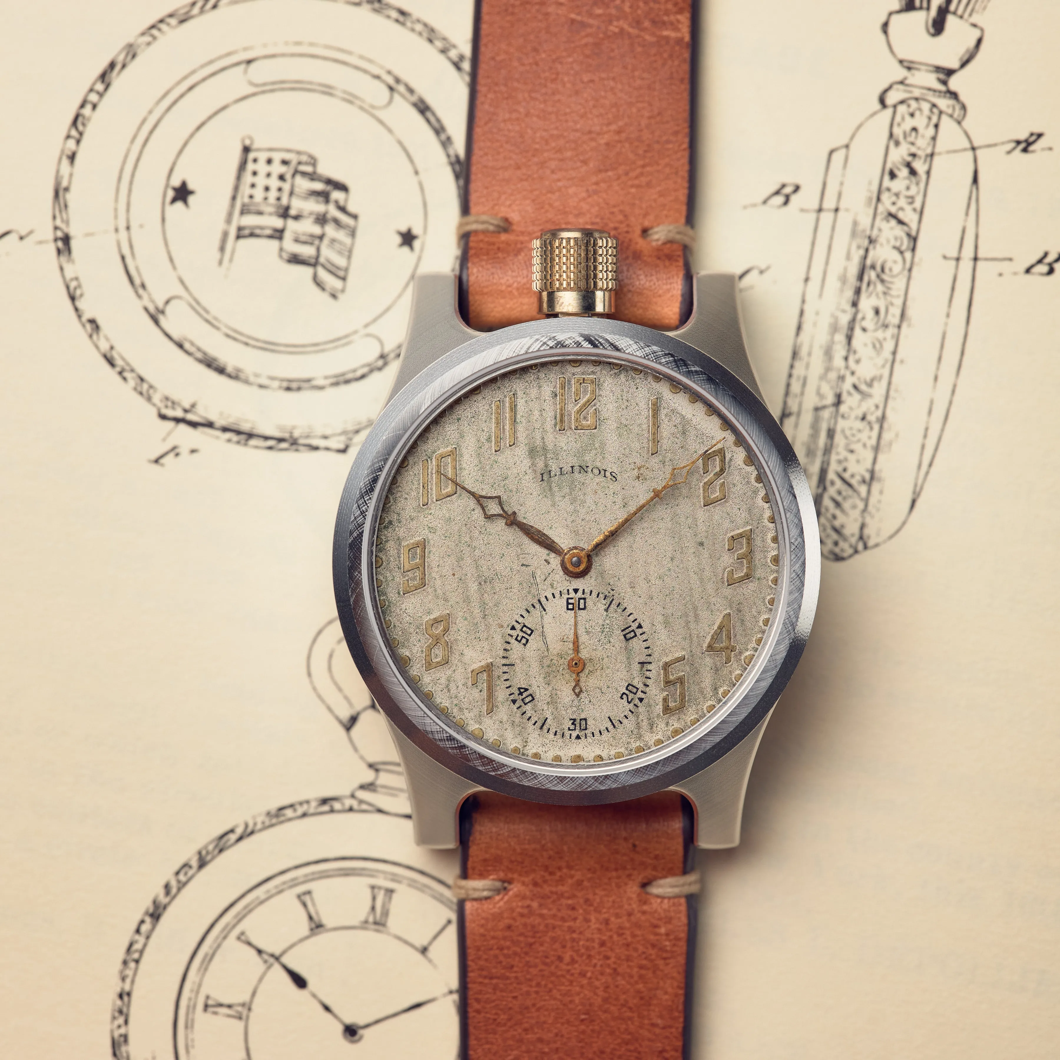 The Springfield 148 (45mm) sold by Vortic Watches product image thumbnail 4