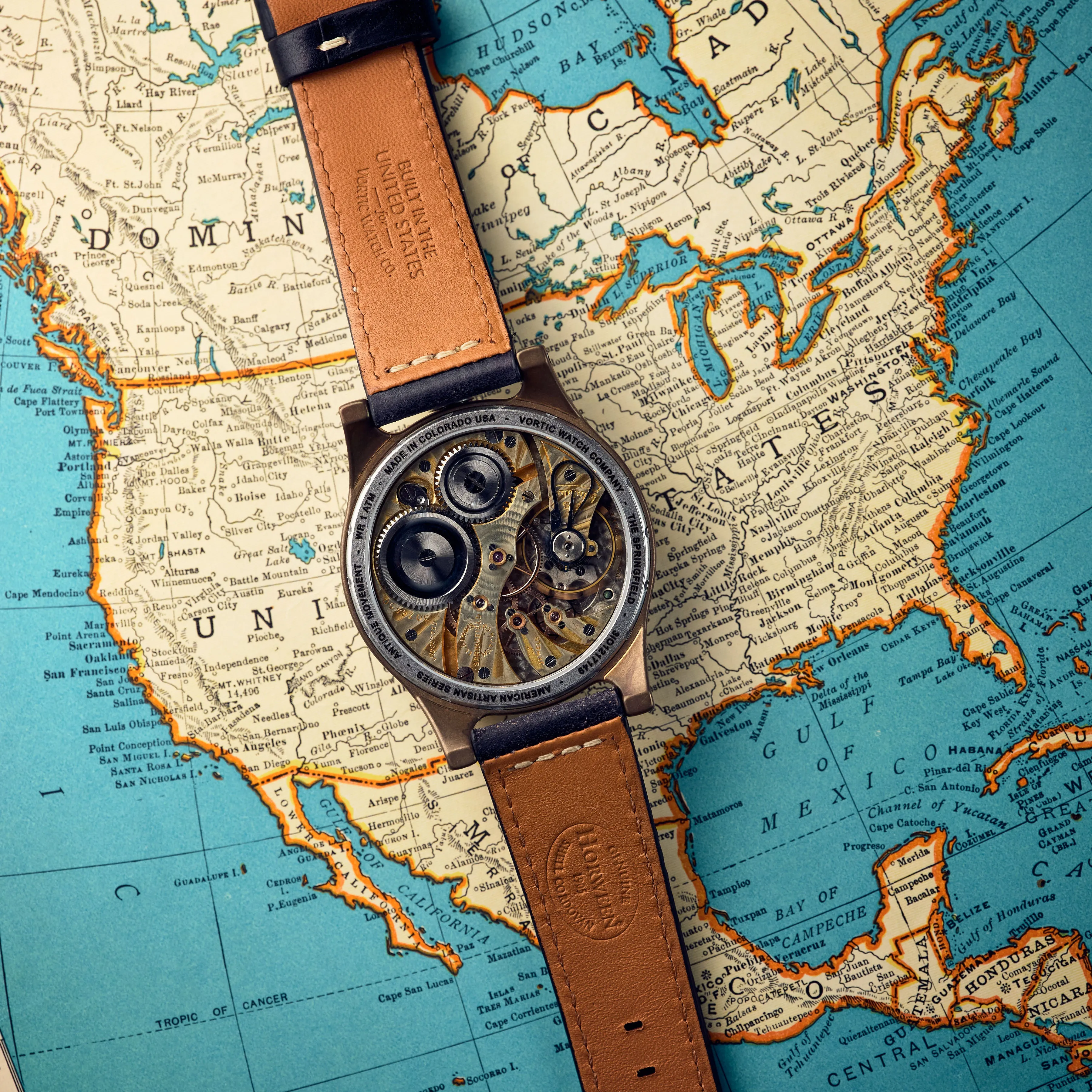 The Springfield 149 (45mm) sold by Vortic Watches product image thumbnail 4