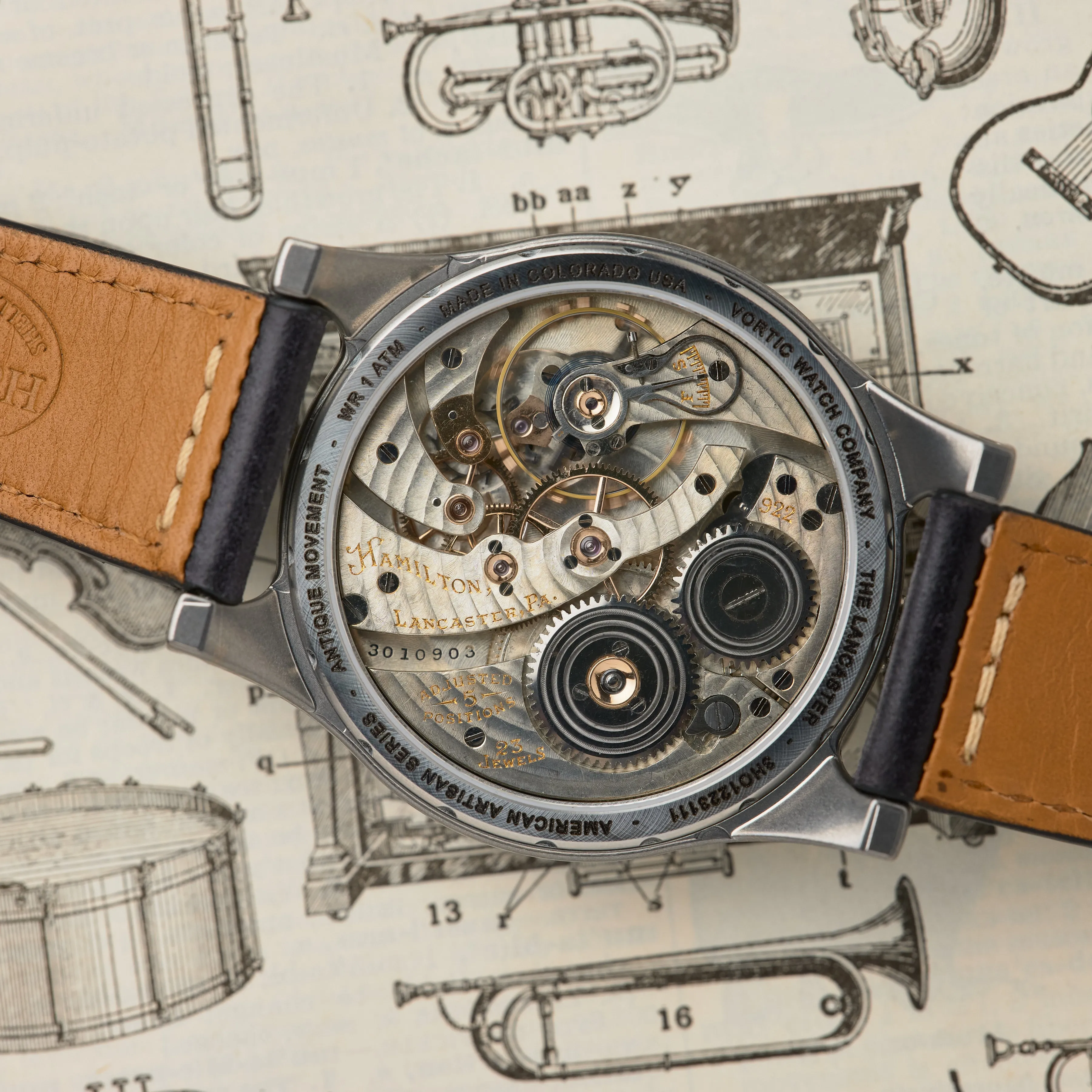 The Lancaster 111 (45mm) sold by Vortic Watches product image thumbnail 5